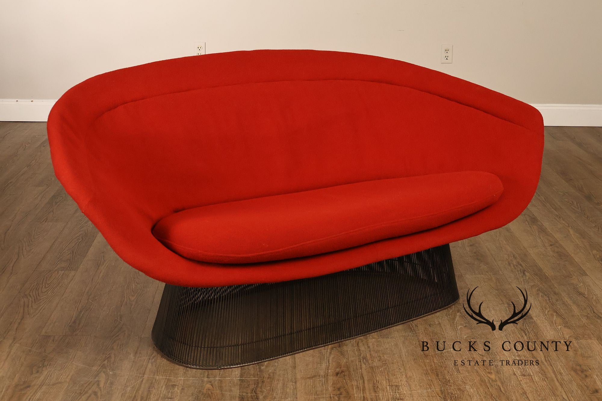 Warren Platner For Knoll Wire Frame Settee