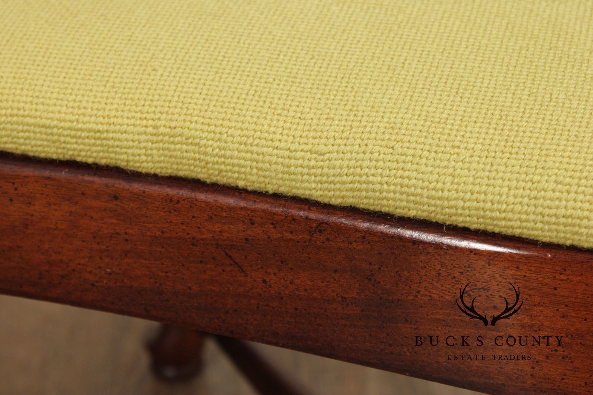 Queen Anne Style Mahogany Corner Chair