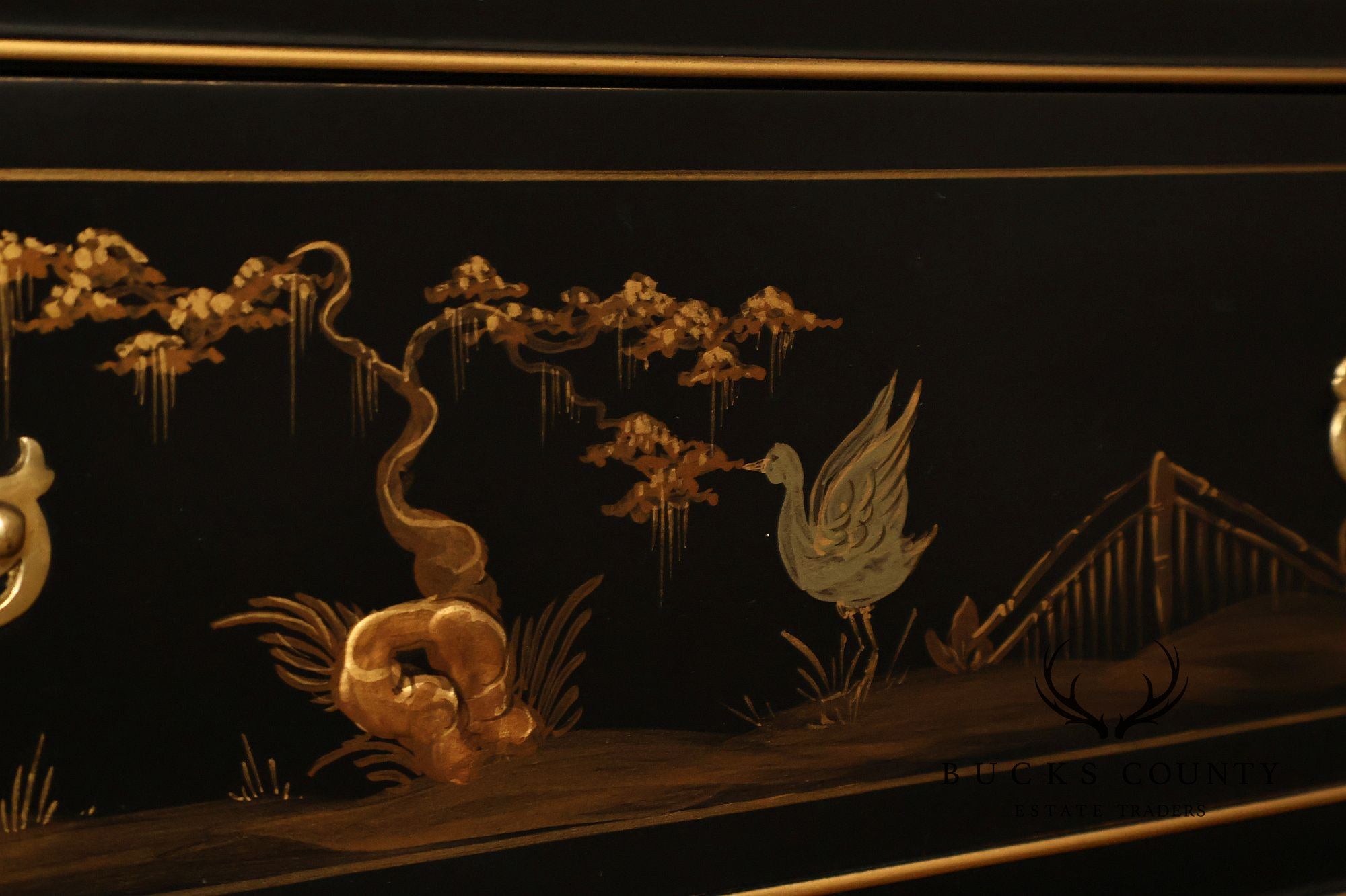 Hickory American Masterpiece Collection Vintage Chinoiserie China Cabinet