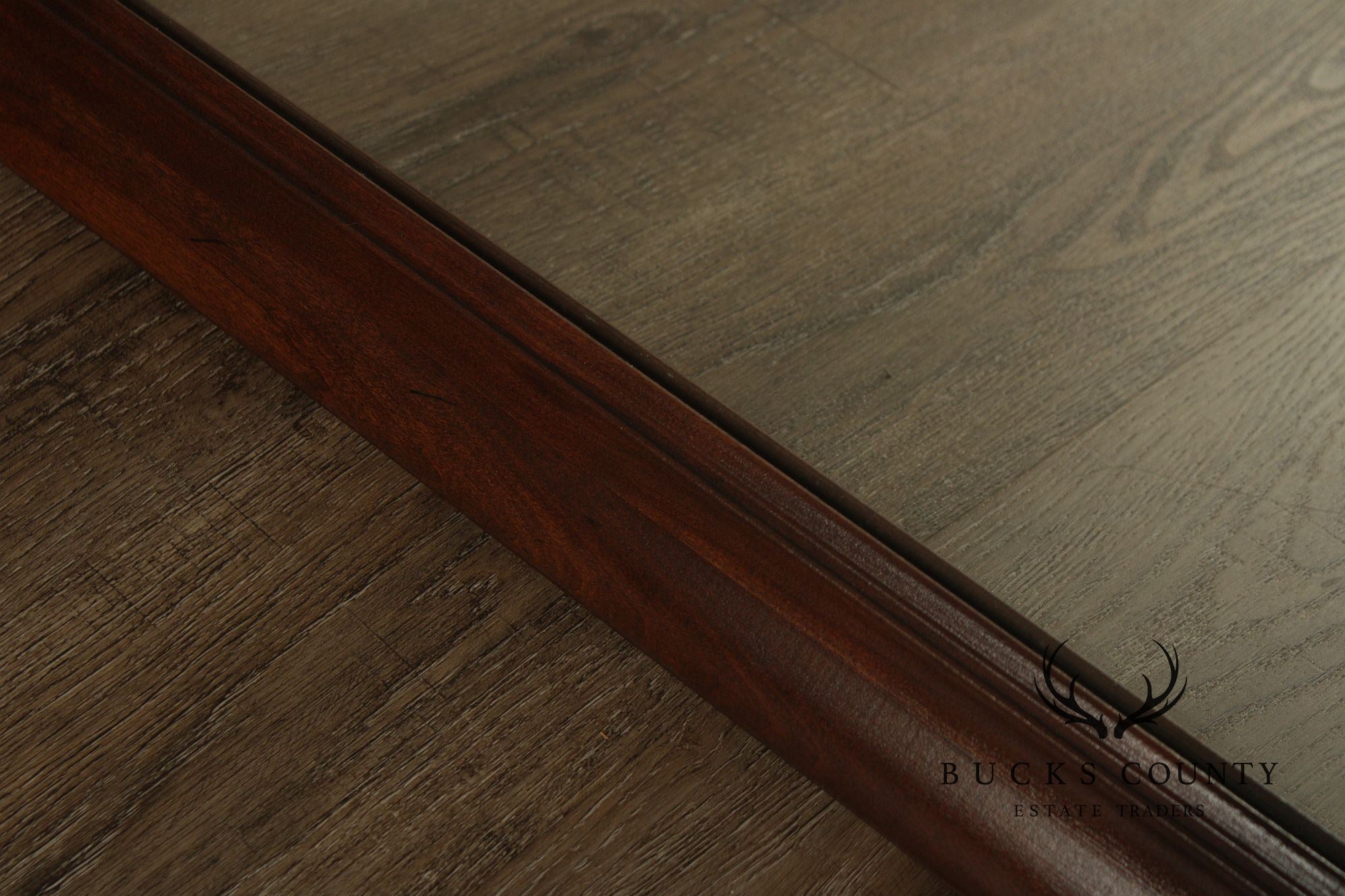 Vintage Cherry Ogee Frame Wall Mirror