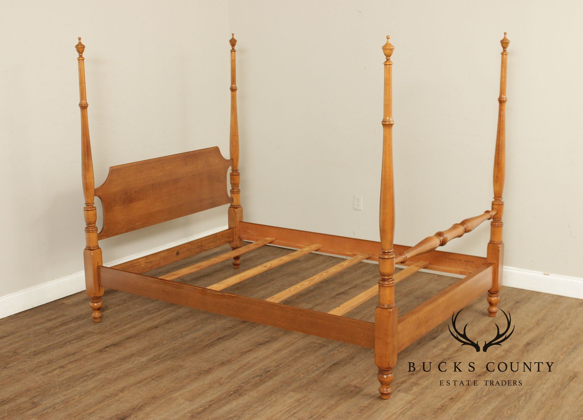 Heywood Wakefield Maple Full Size Poster Bed