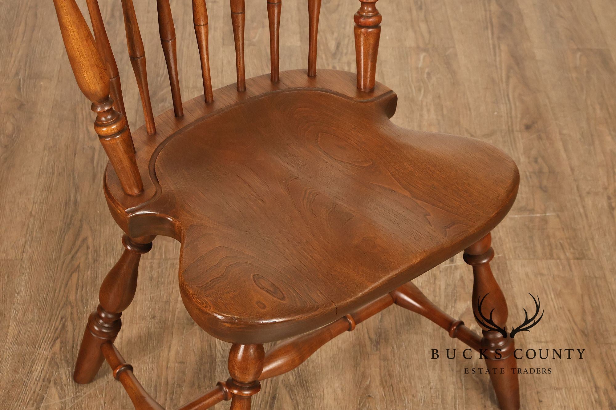 Harden Pair of Mixed Woods Windsor Side Dining Chairs