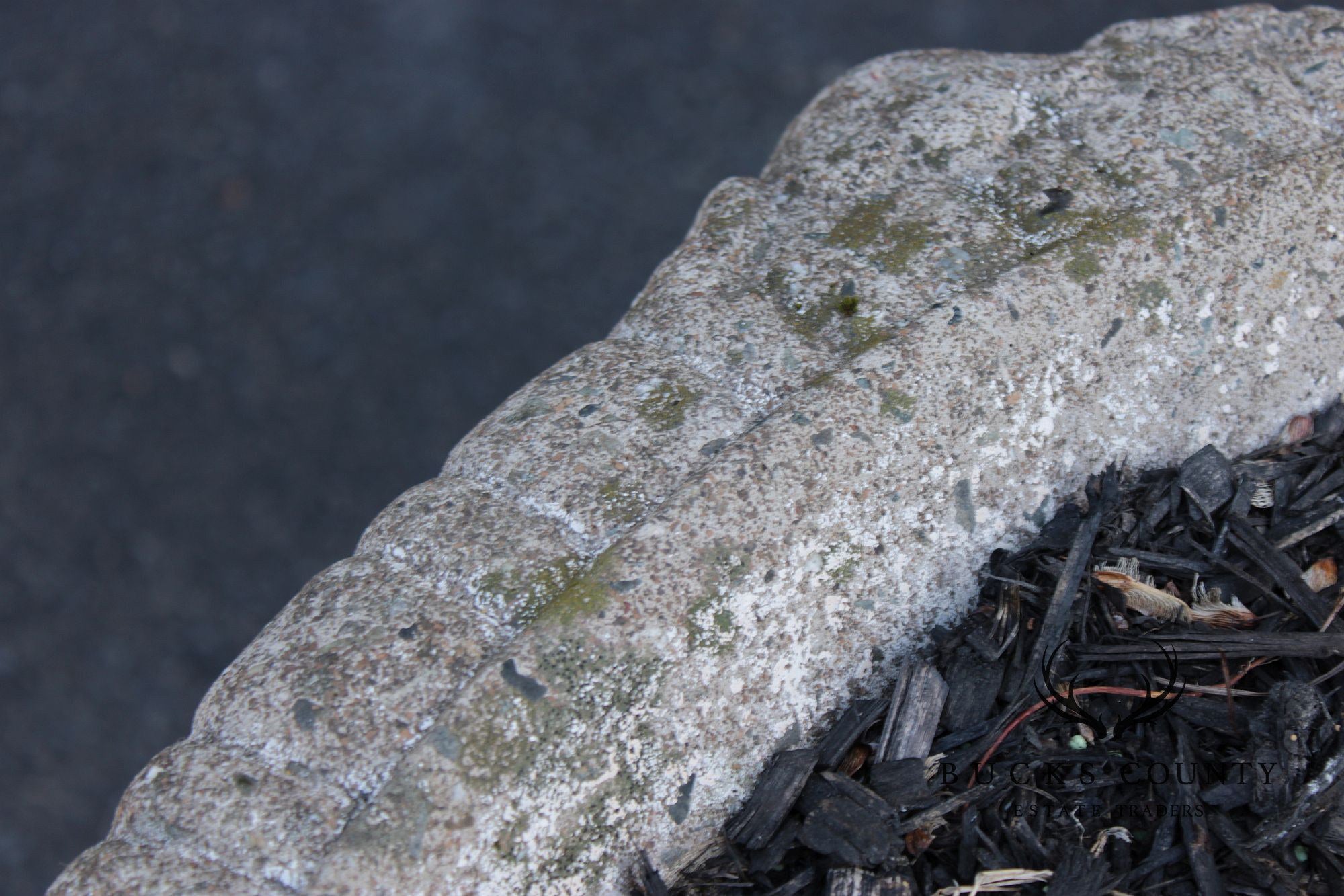 Classical Style Pair of Cast Stone Garden Urns