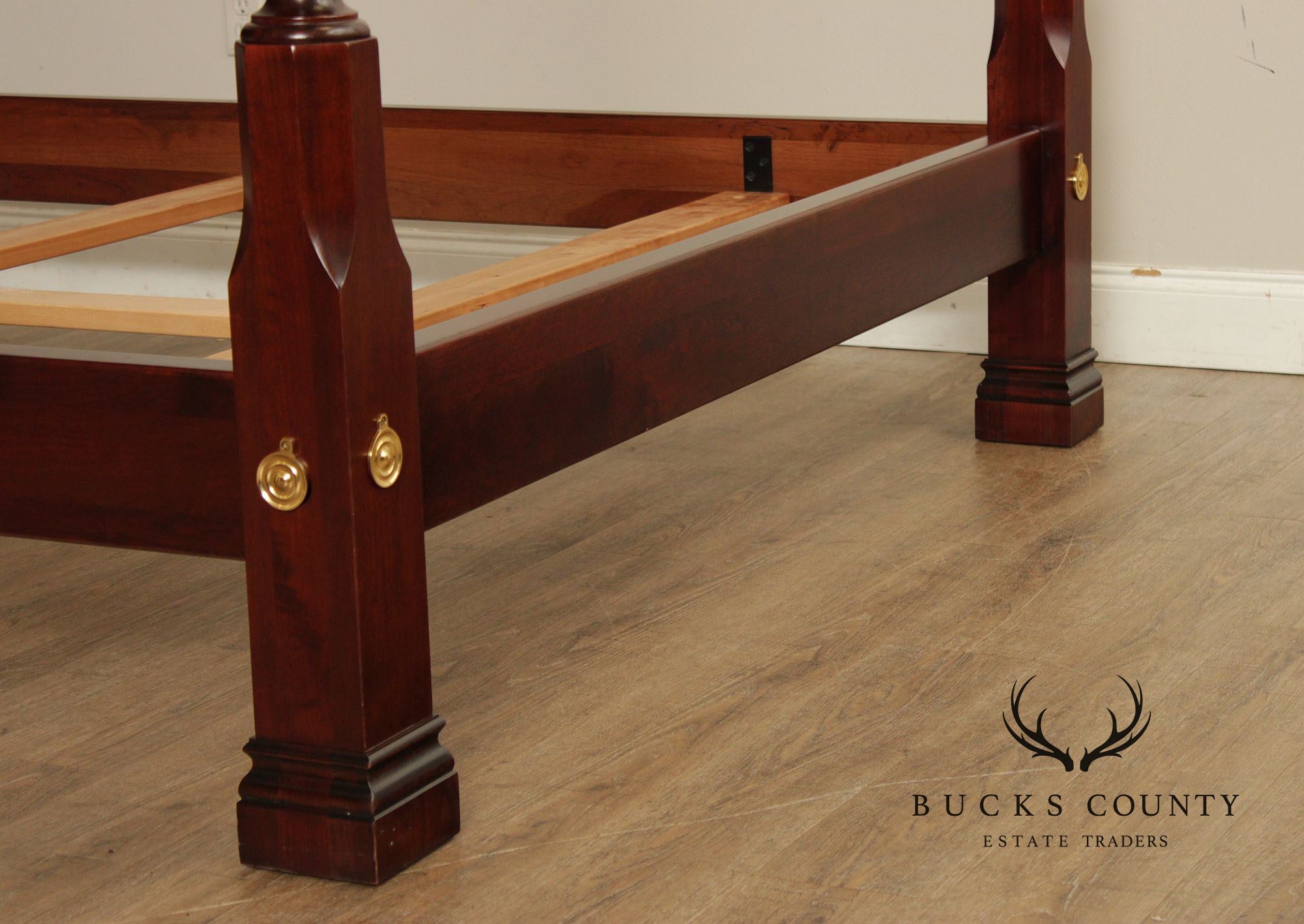 Stickley Cherry Queen Poster Bed