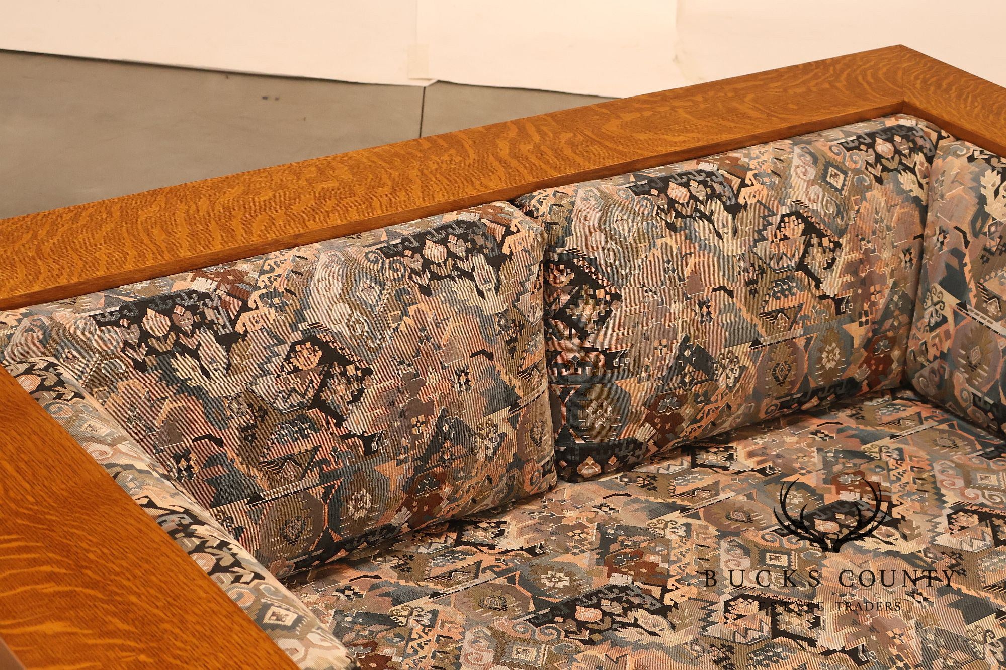 Stickley Mission Collection Oak Prairie Loveseat