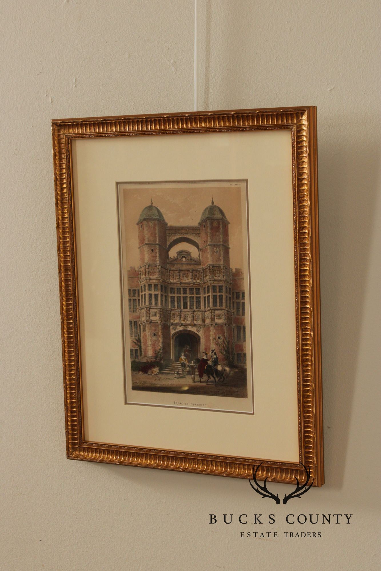 Joseph Nash Pair of Lithographs, 'Bramshill Hants' & 'Brereton, Cheshire'