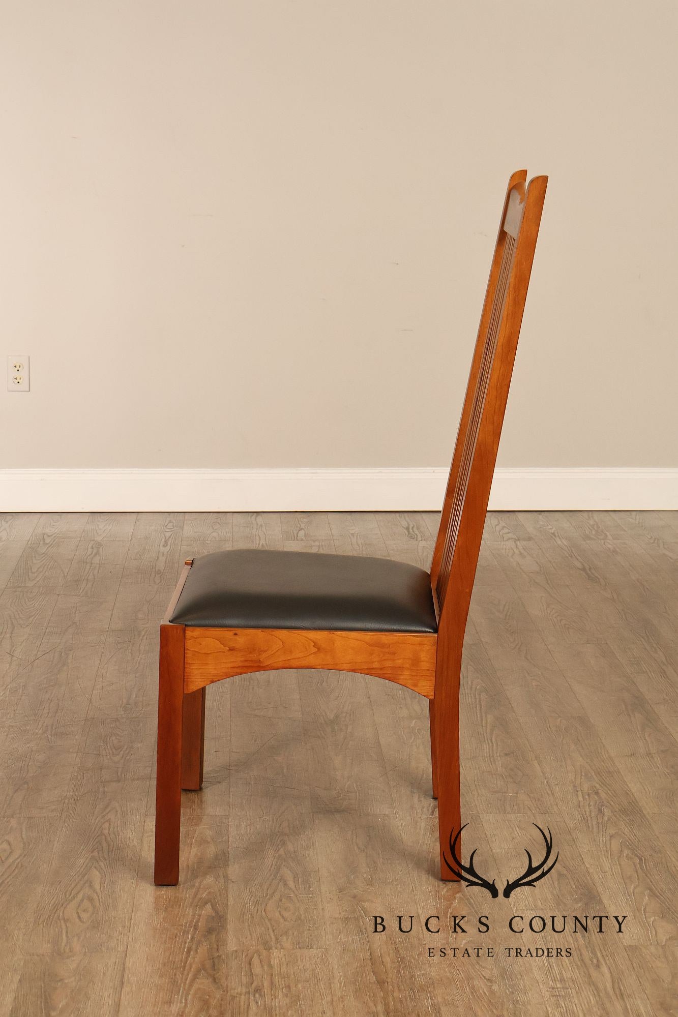 Stickley 21st Century Collection Set of Eight Cherry Dining Chairs