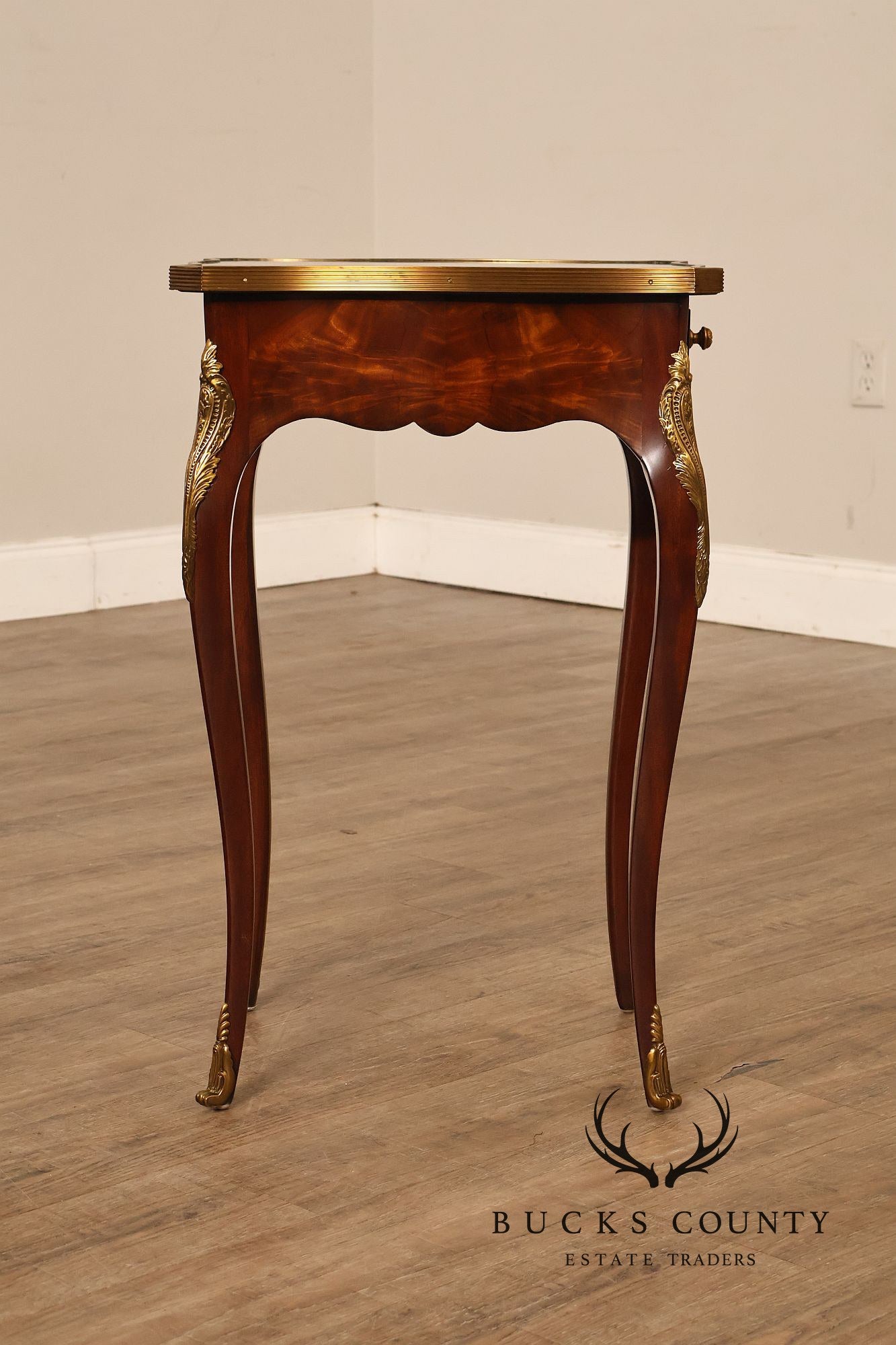 Theodore Alexander 18th Century Style Mahogany Lamp Table