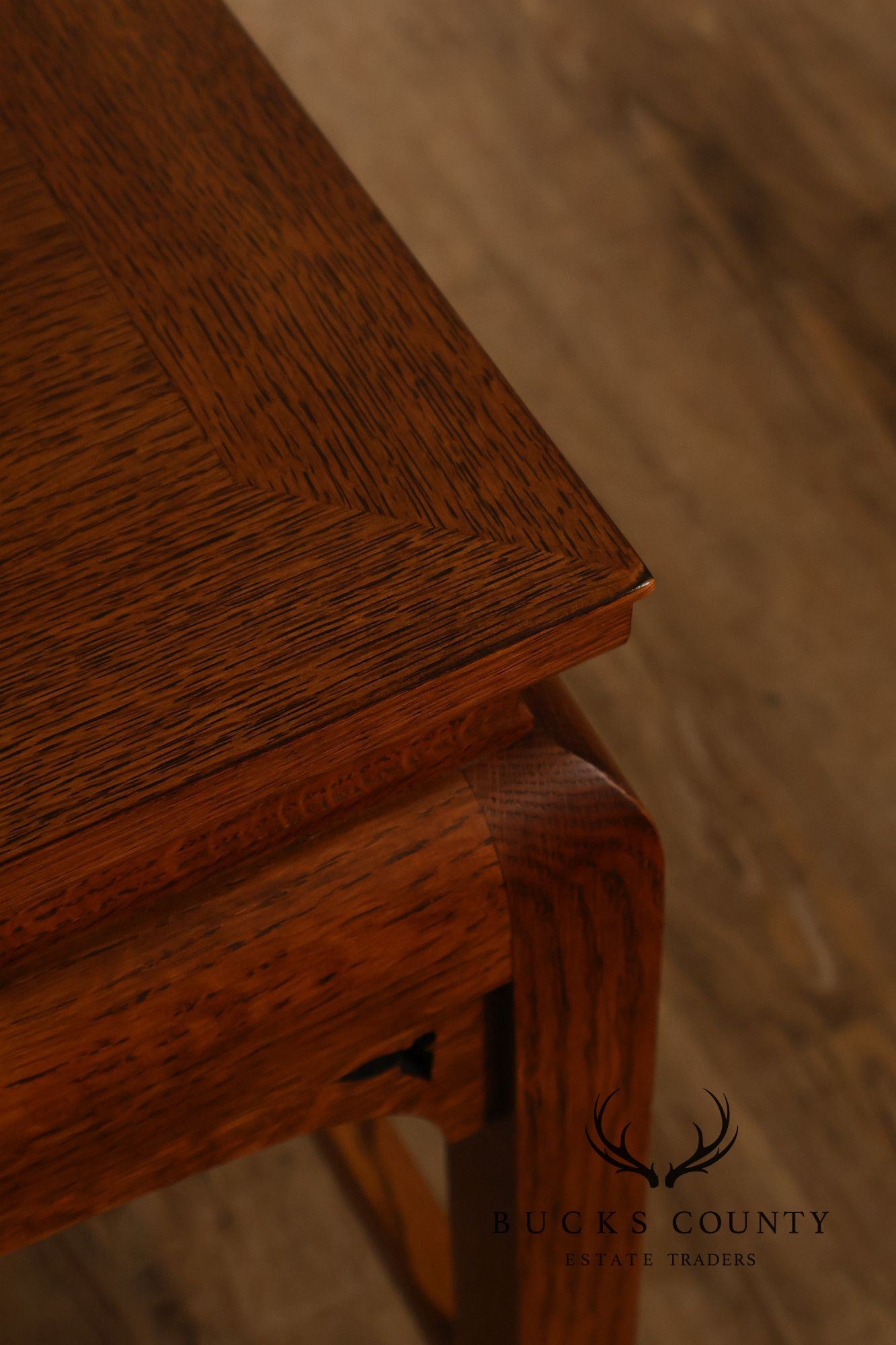 Stickley Mission Style Oak Square Accent Table
