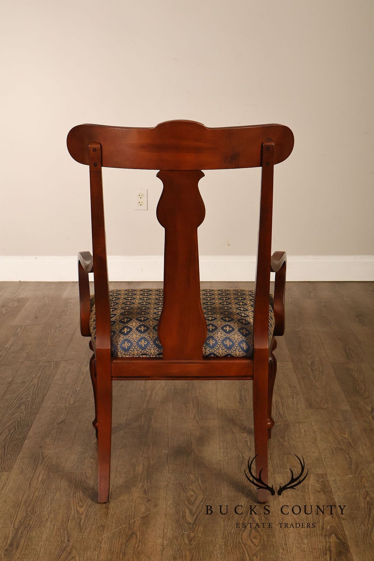 Ethan Allen British Classics Collection Set of Eight Dining Chairs