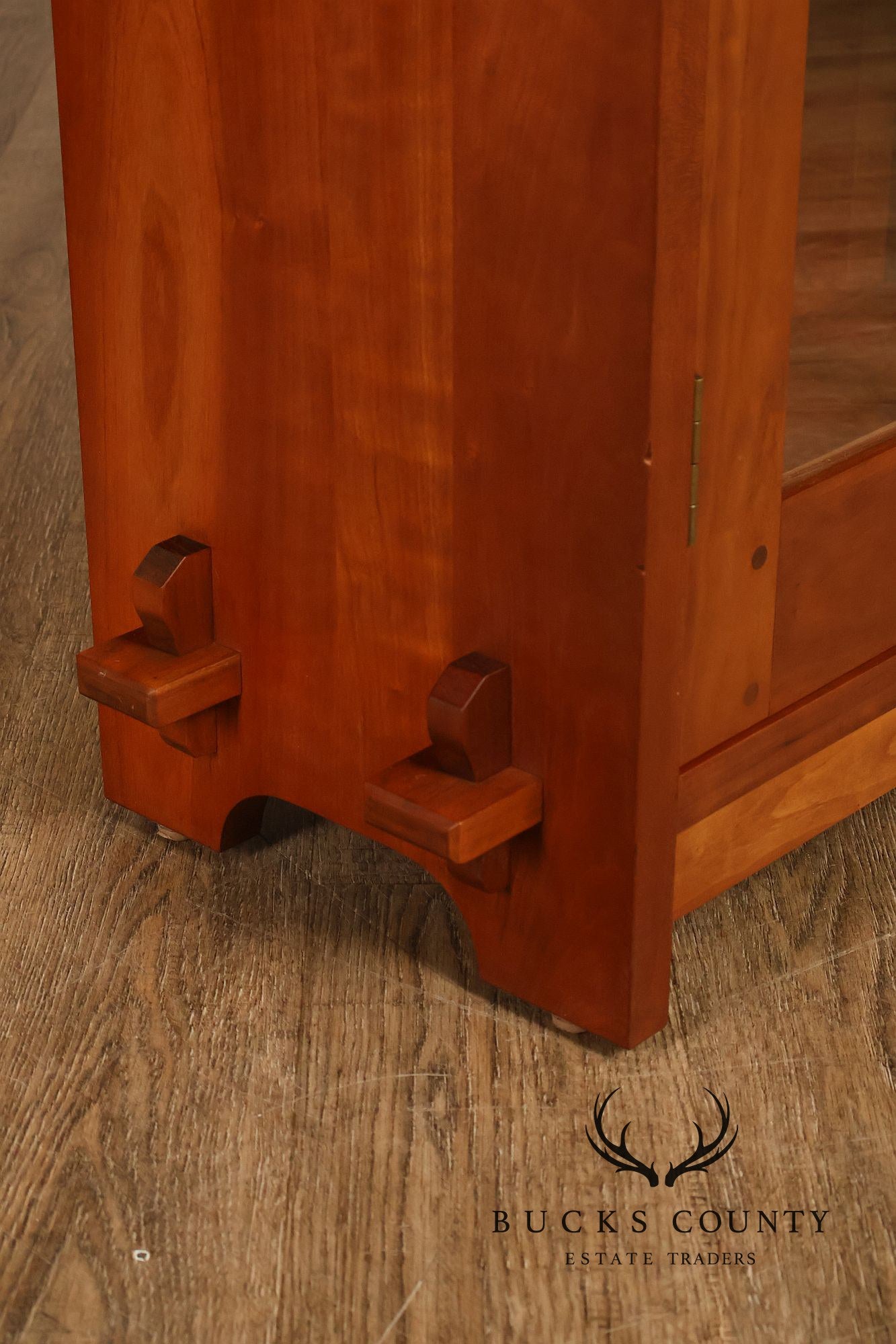 Stickley Mission Collection Cherry Three Door Bookcase
