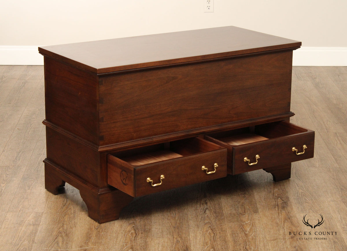 Waterford Furniture Chippendale Style Cedar Lined Blanket Chest
