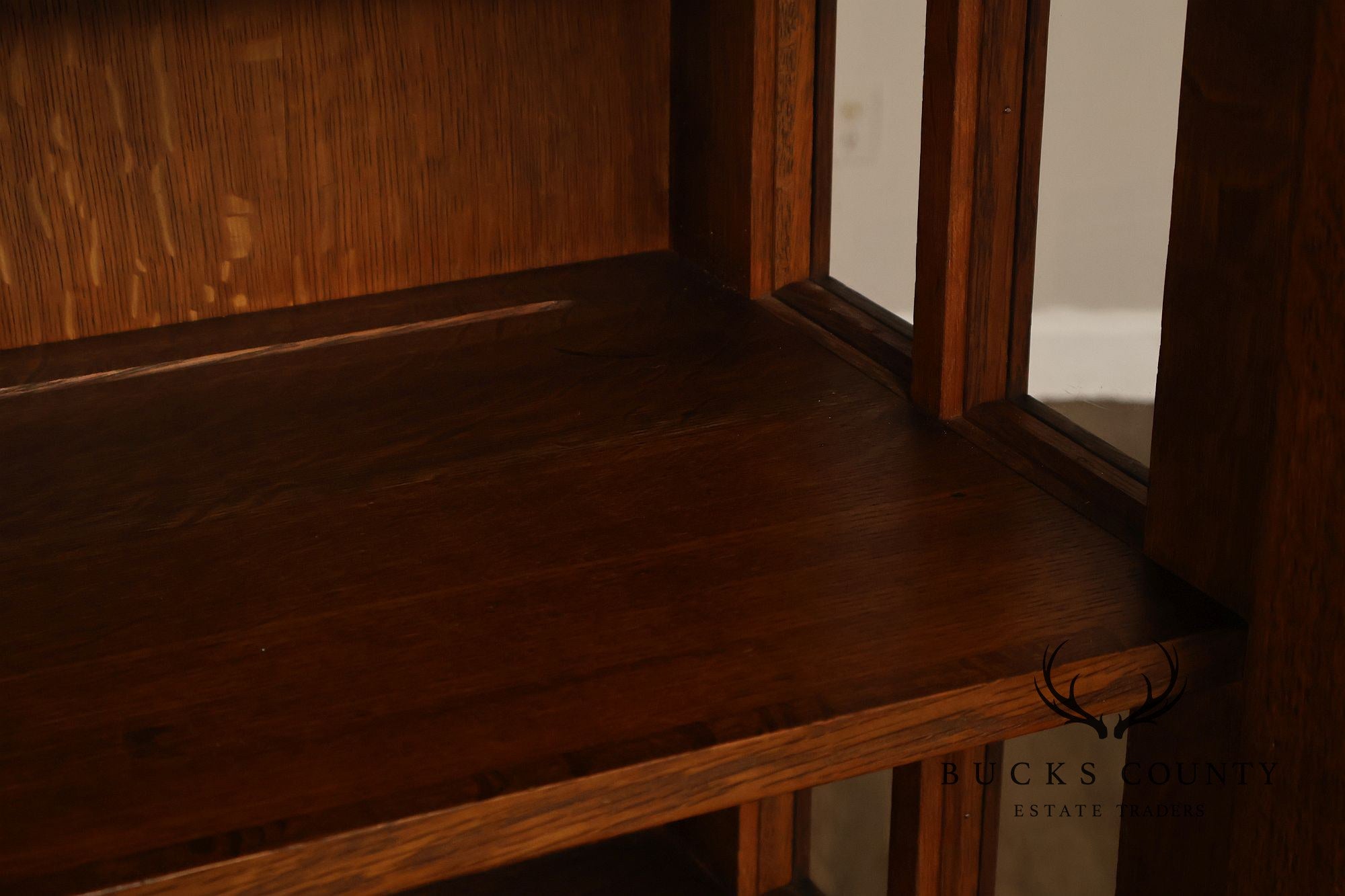 Antique L. & J.G. Stickley Mission Oak China Cabinet No. 729