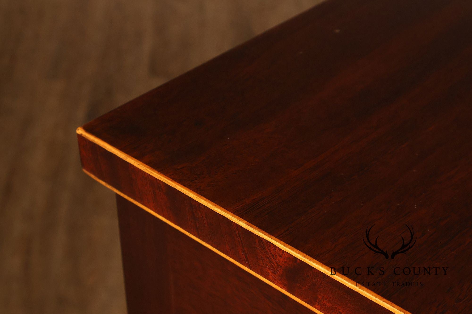 Kindel Federal Style Mahogany Inlaid Winterthur Sideboard