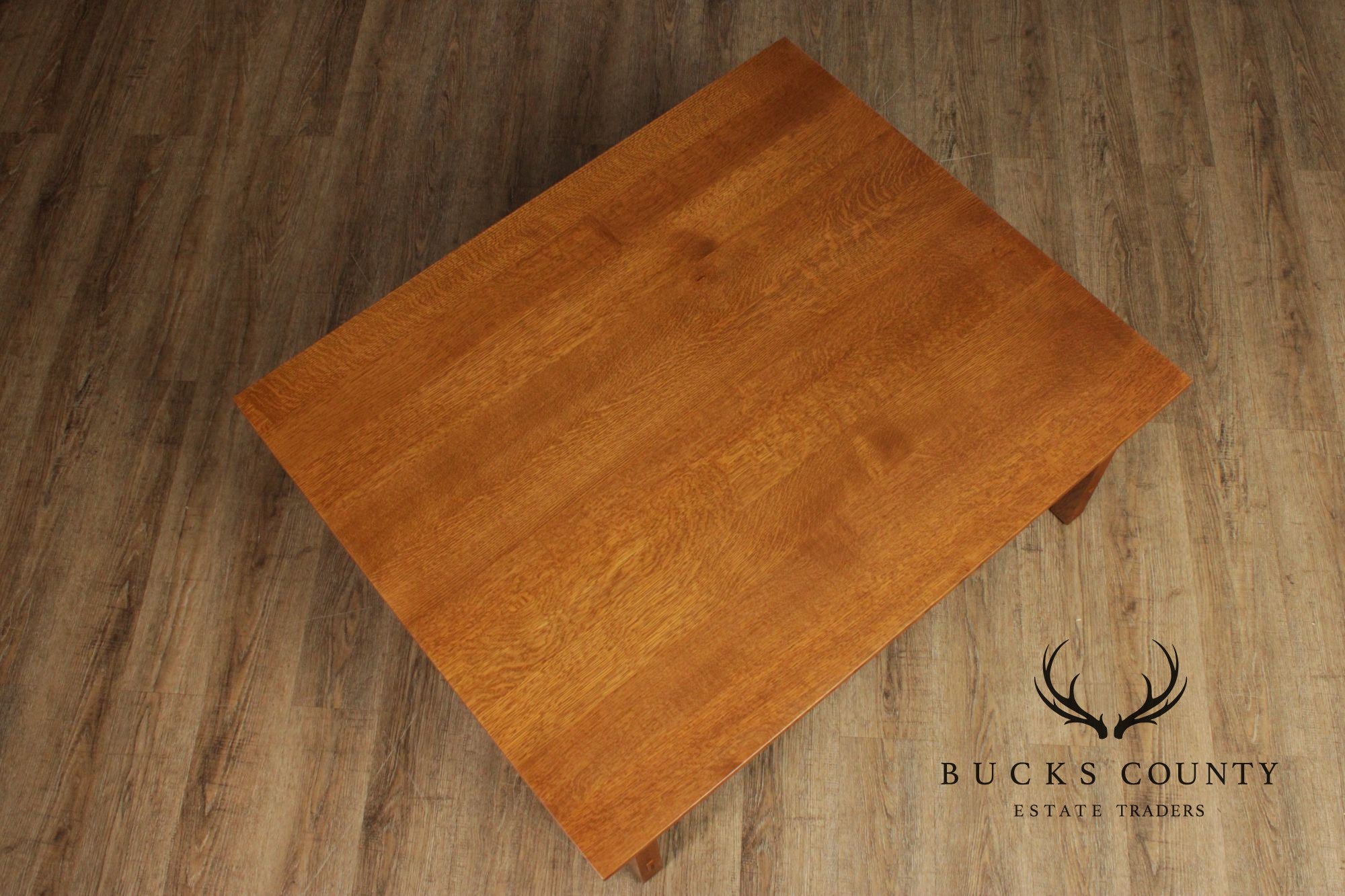 Stickley Mission Collection Oak Cocktail Table