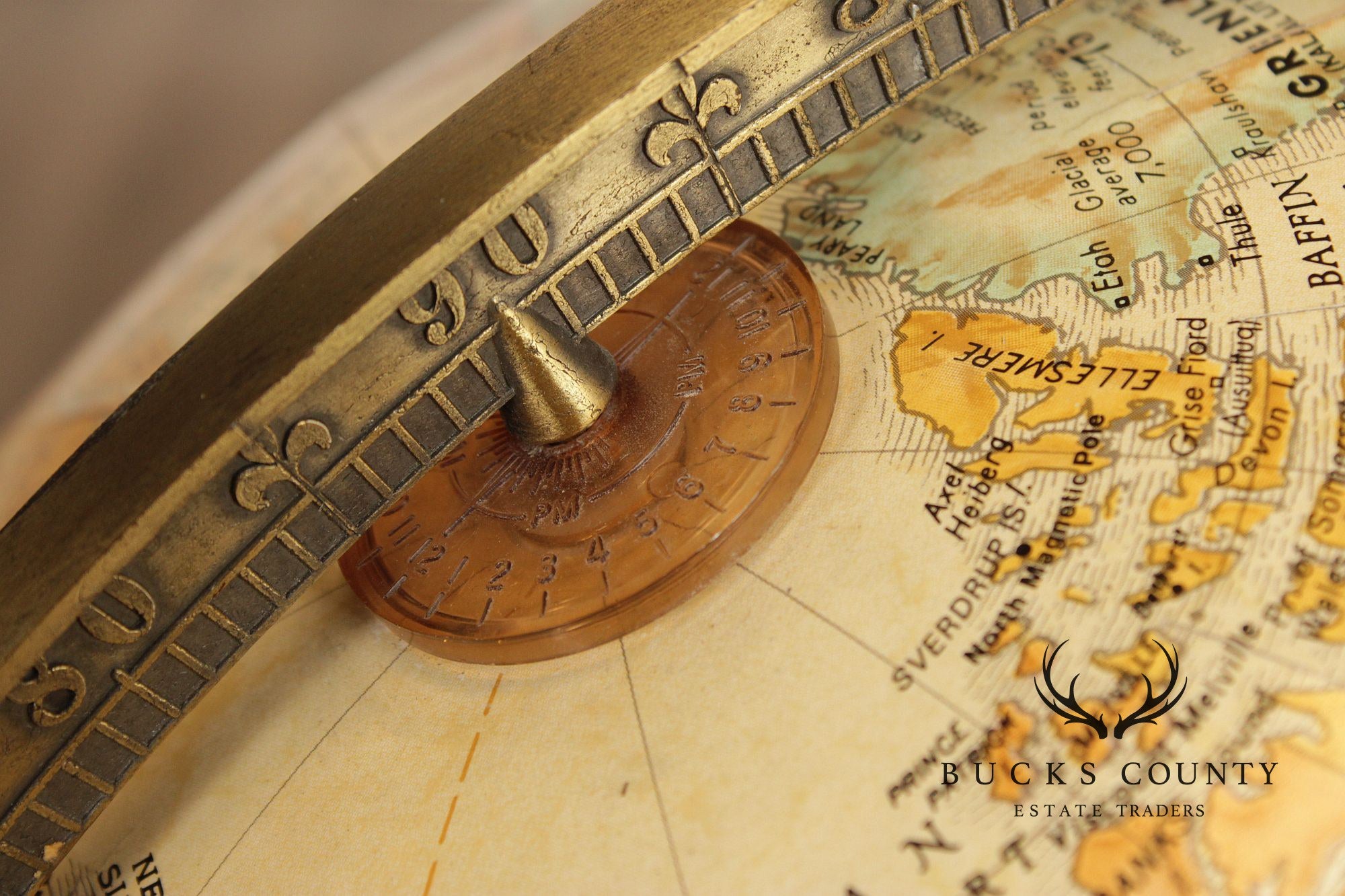 Replogle Standing Floor Globe in Mahogany Stand