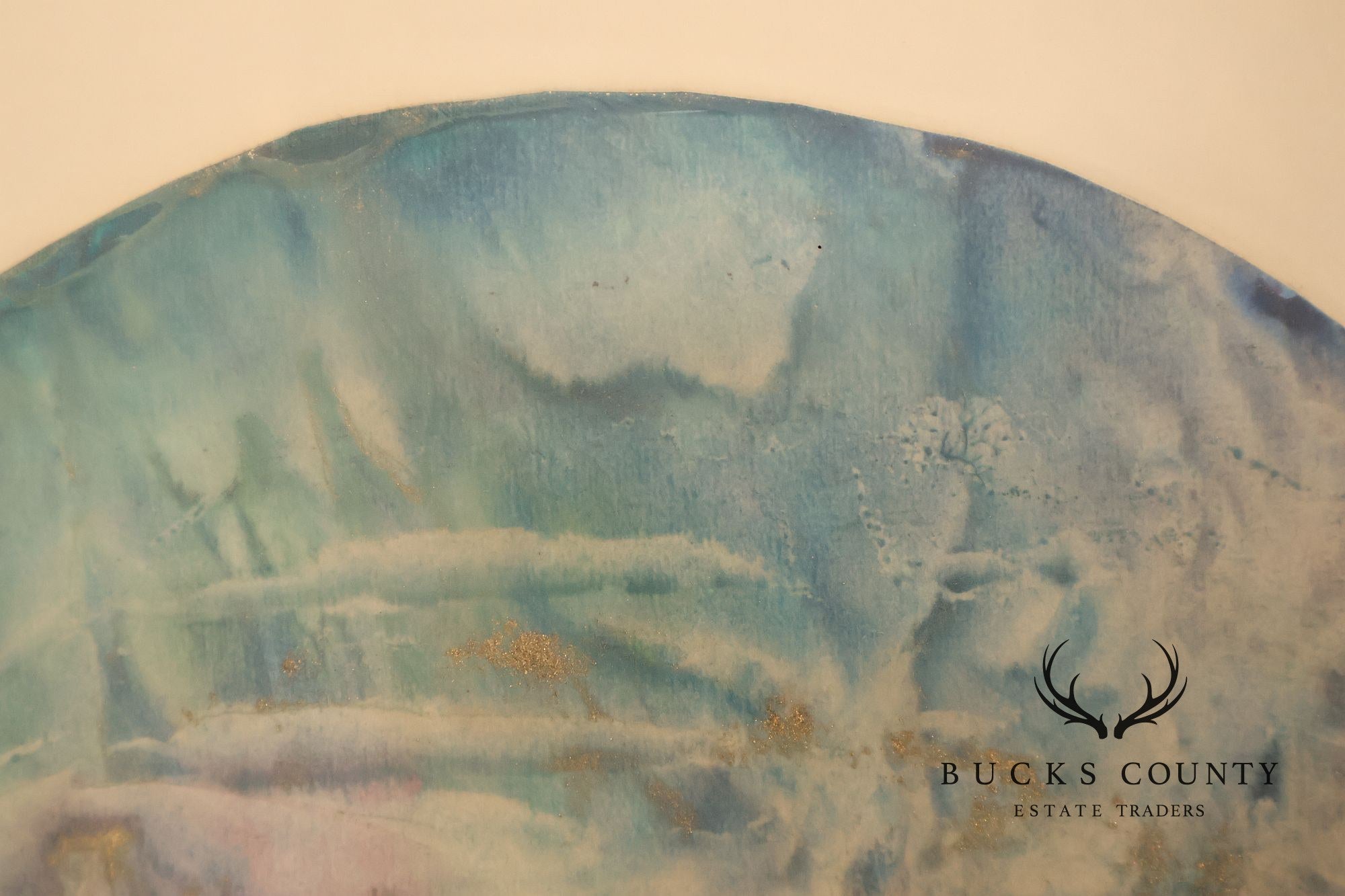 Suzanne Marinell Melted Wax Painting, 'Callisto'