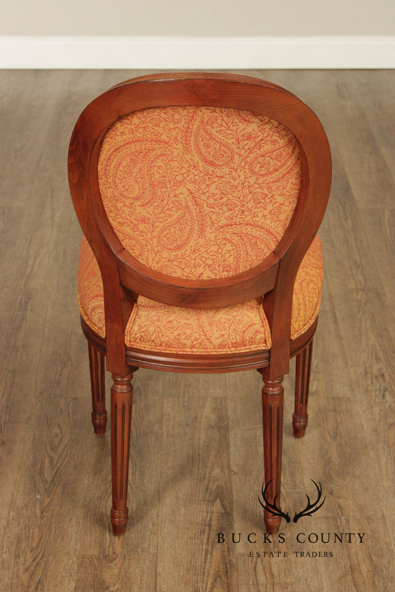 Ethan Allen French Louis XVI Style Pair of Side Chairs