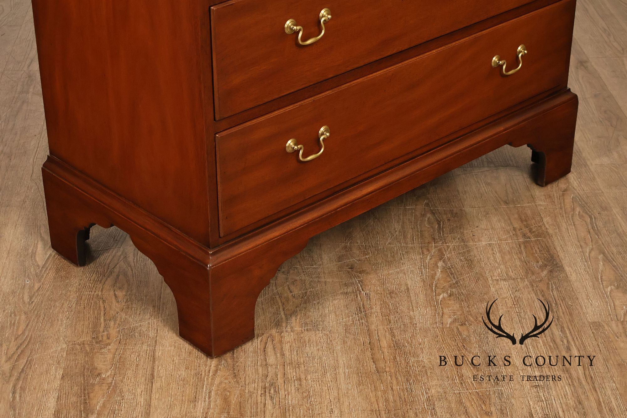 Kittinger Williamsburg Adaptation Georgian Style Mahogany Chest Of Drawers