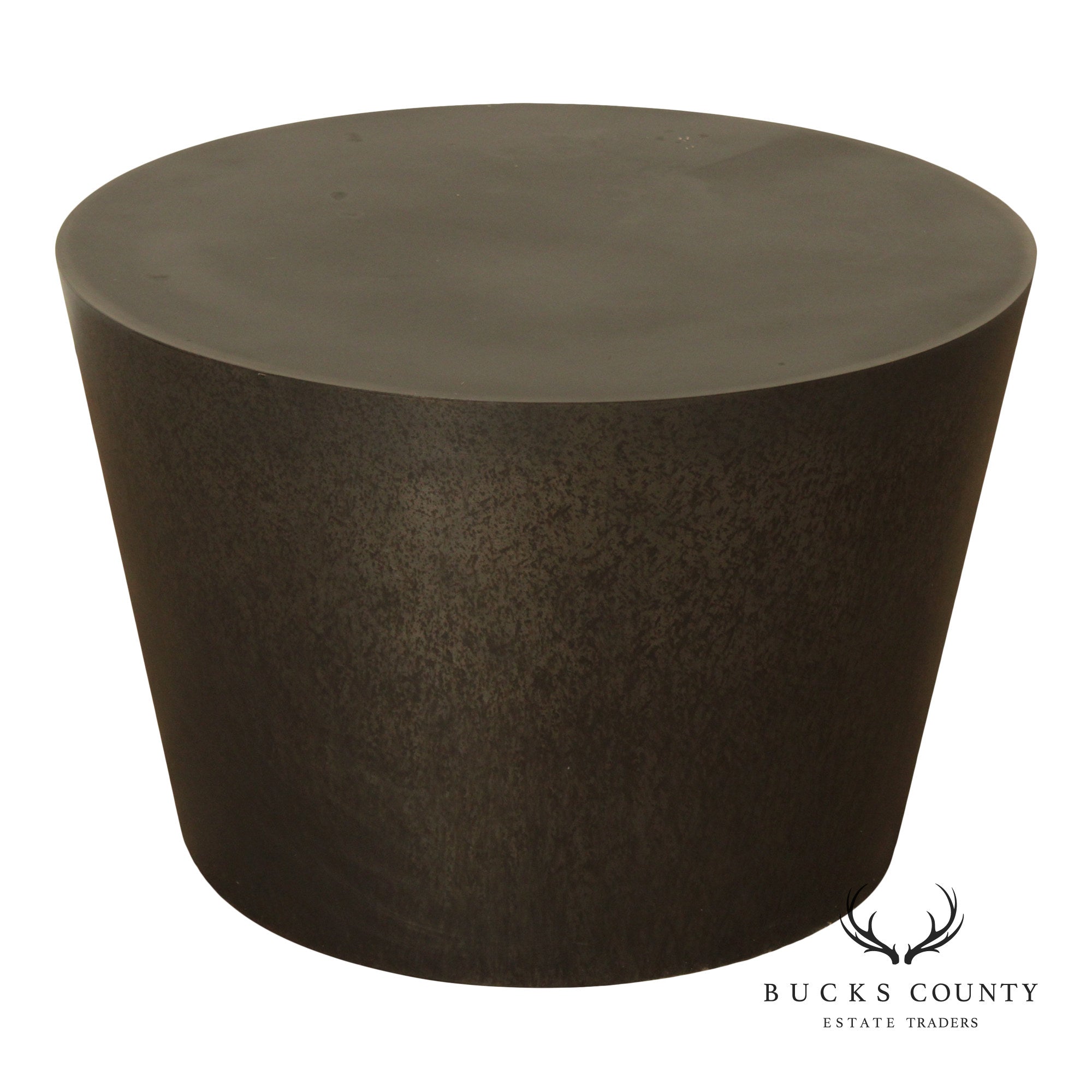 Modern Patinated Steel Coffee Table