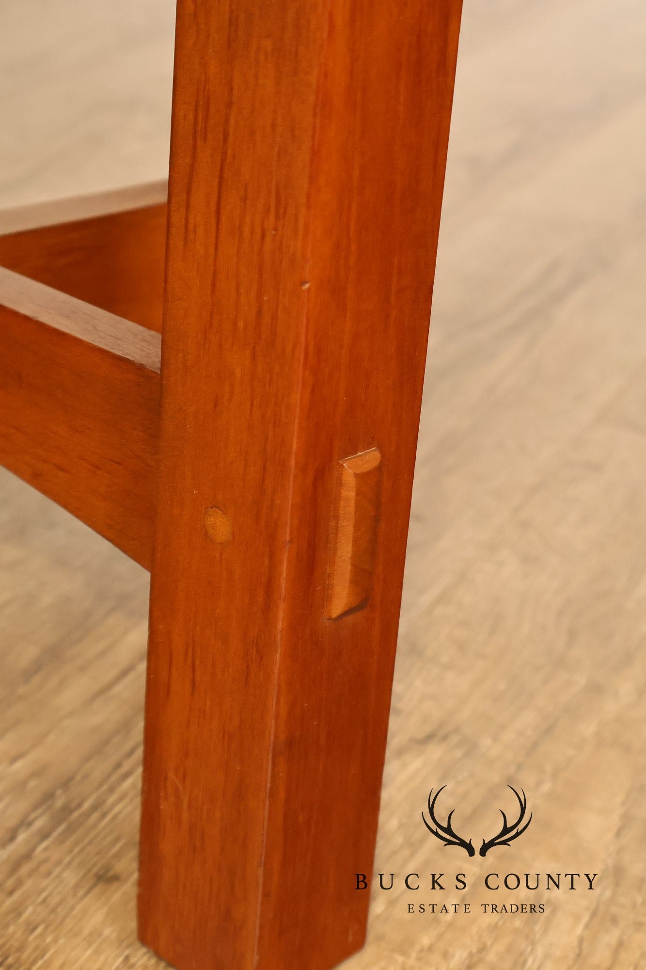 Stickley Mission Collection Cherry Octagonal Tabouret