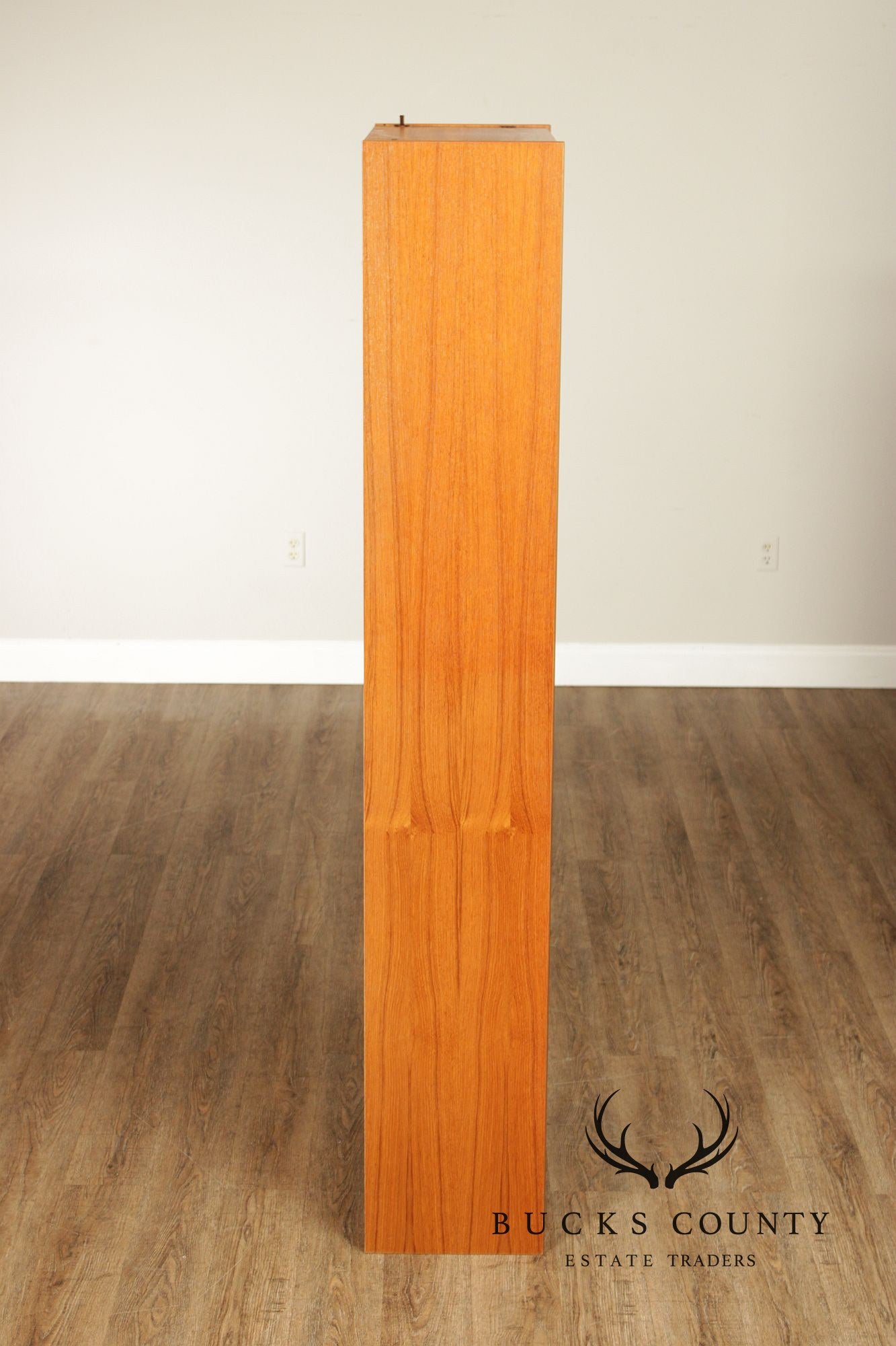 Pair Of Danish Mid Century Modern Teak Bookcases