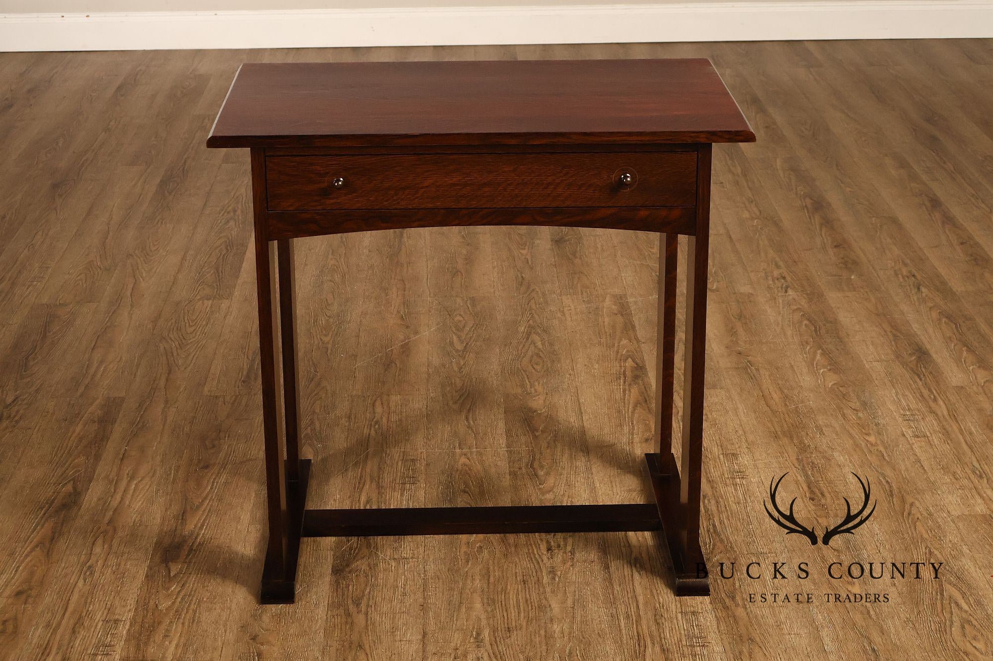 Stickley Commemorative Harvey Ellis Inlaid Oak Writing Desk