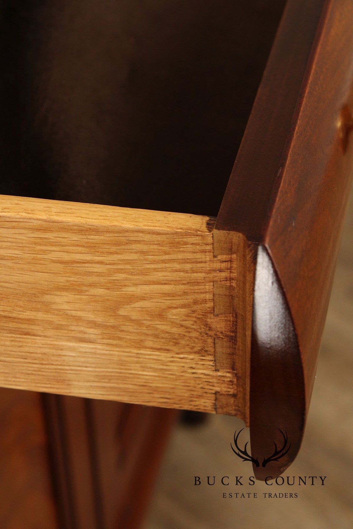 Hickory Chair French Empire Style Mahogany Server Cabinet