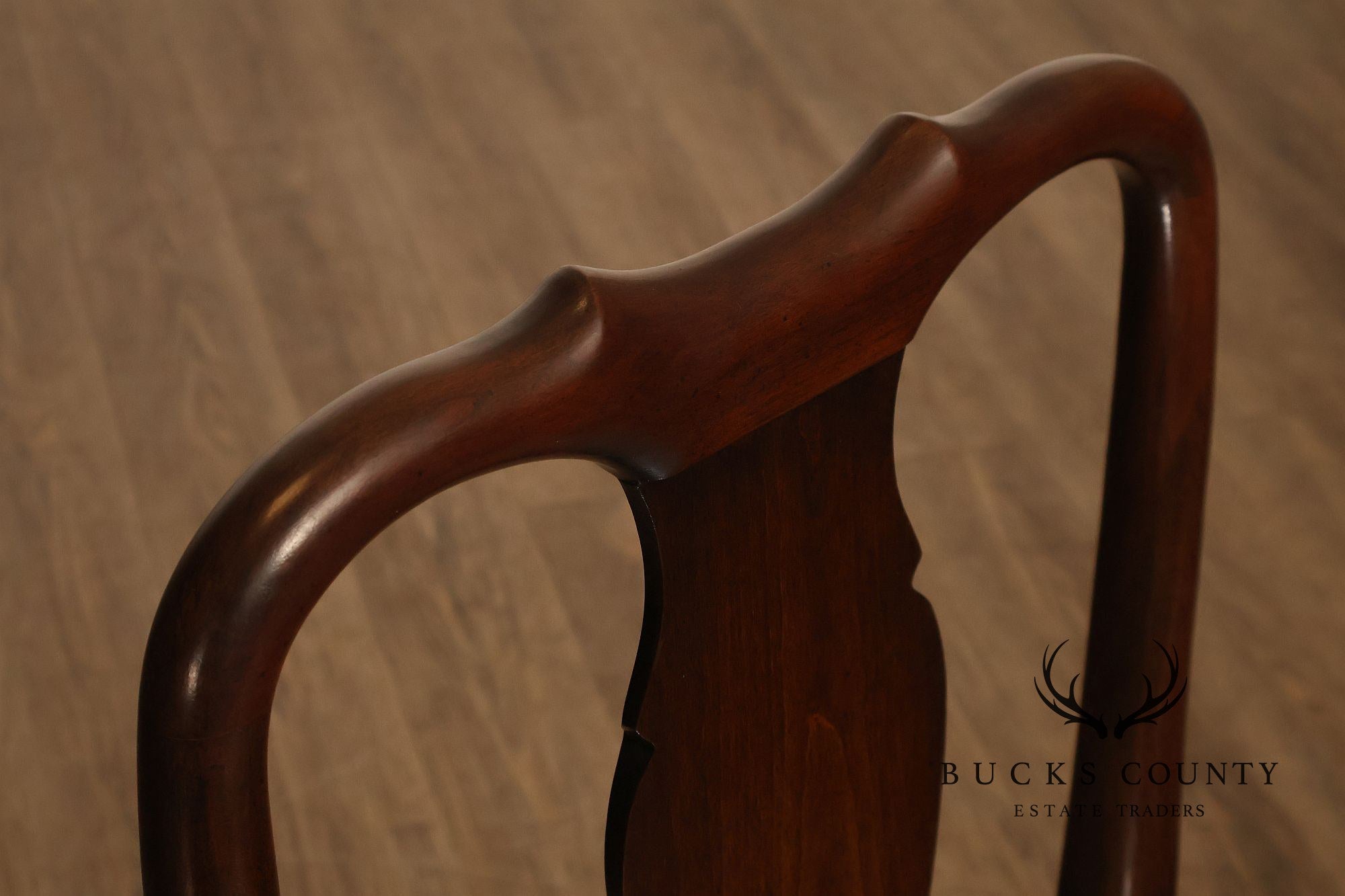 Ethan Allen Georgian Court Queen Anne Style Cherry Dining Armchair