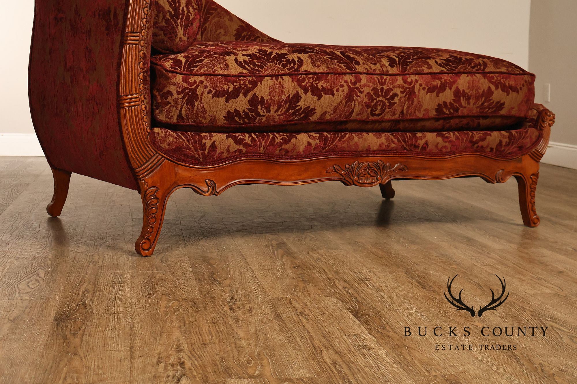Drexel Heritage Rococo Style Chaise Lounge