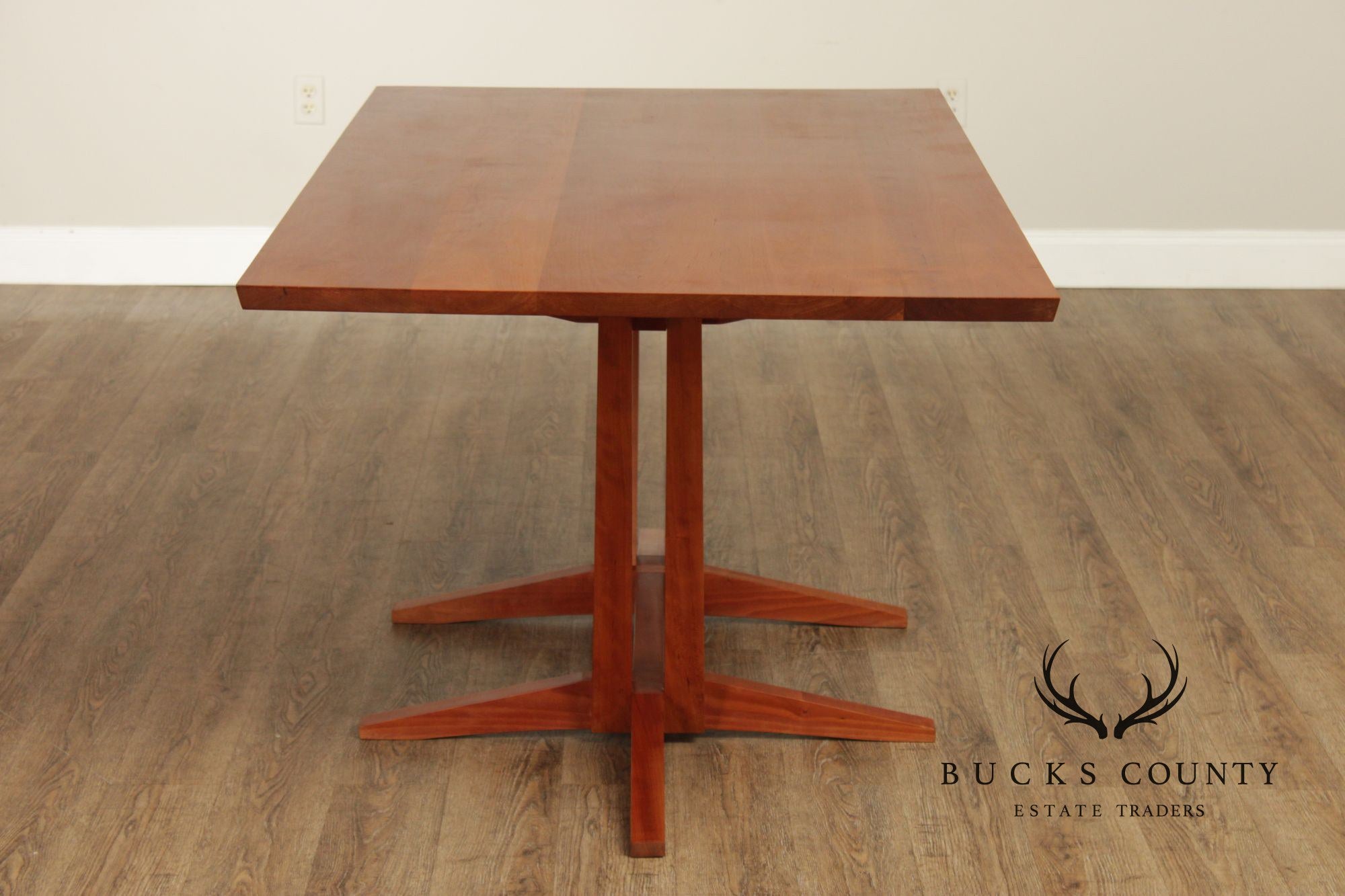 Thomas Moser Cherry Edo Trestle Dining Table
