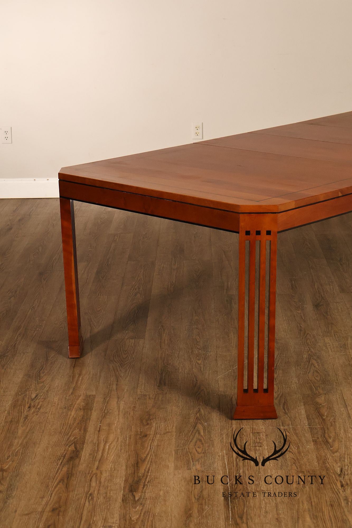 Stickley 21st Century Collection Cherry Extendable Dining Table