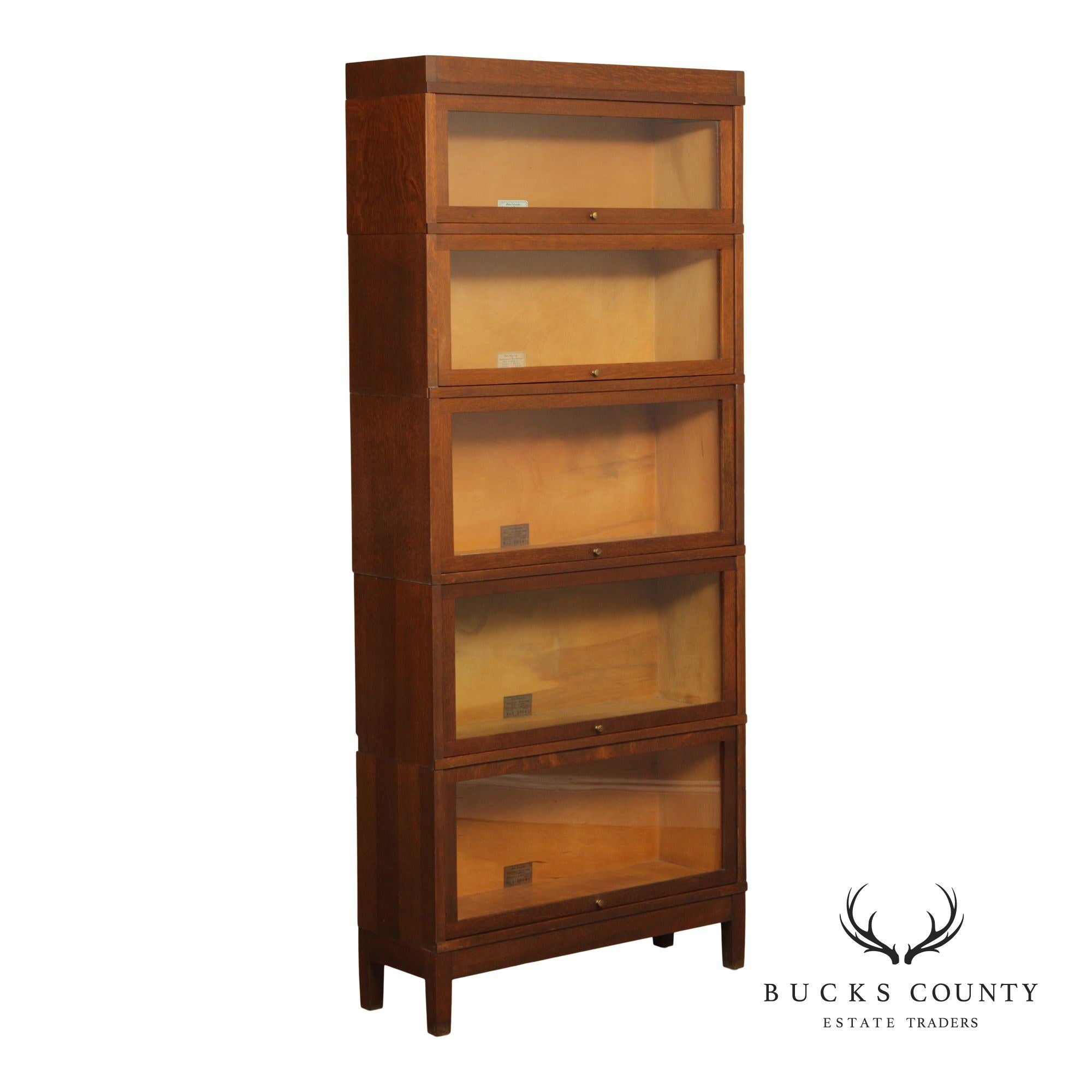 Globe Wernicke Vintage Five Stack Barrister Bookcase