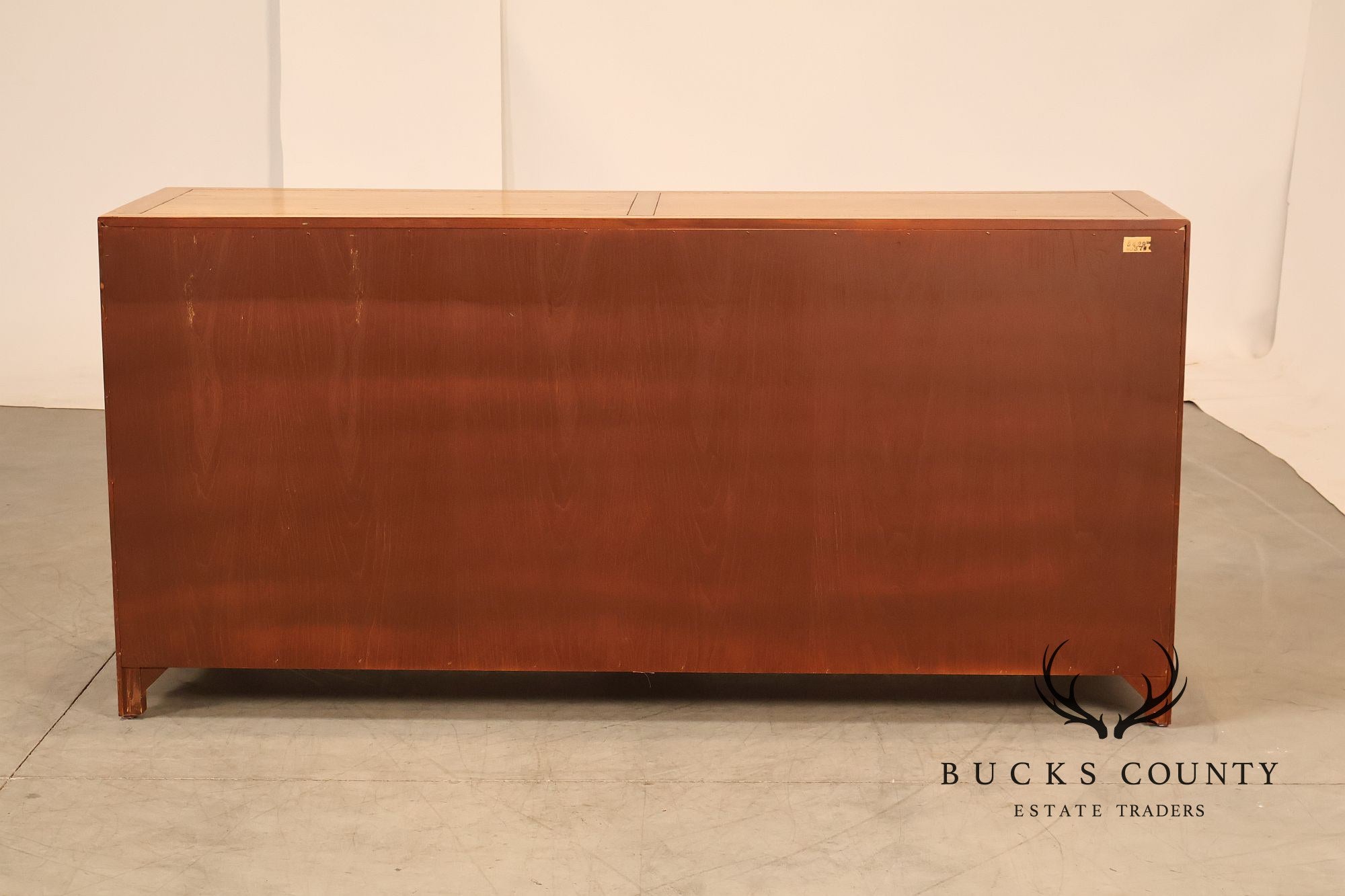 Baker Asian Style Hardwood Credenza Buffet Sideboard