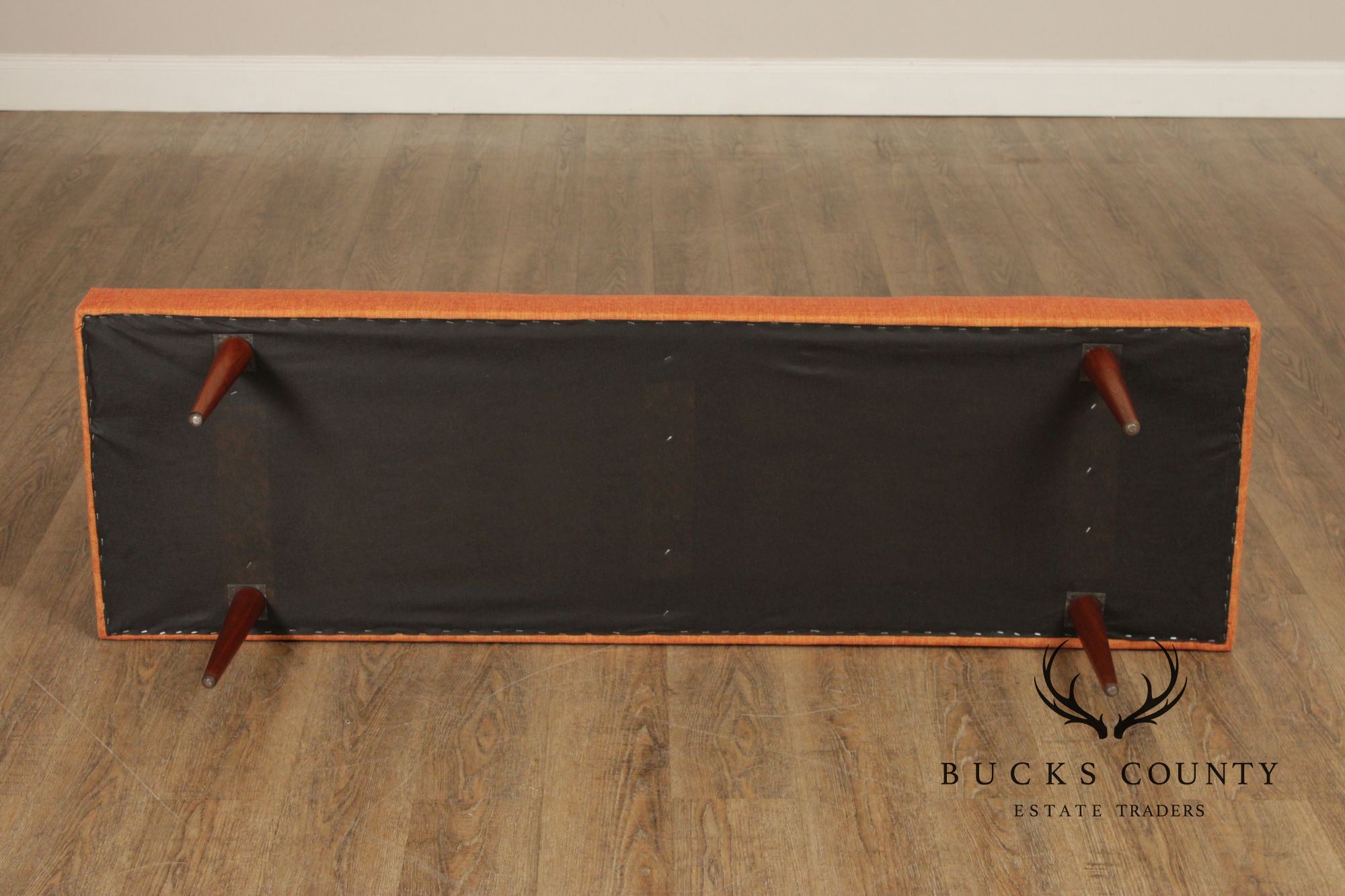 Mid Century Modern Upholstered Window Bench