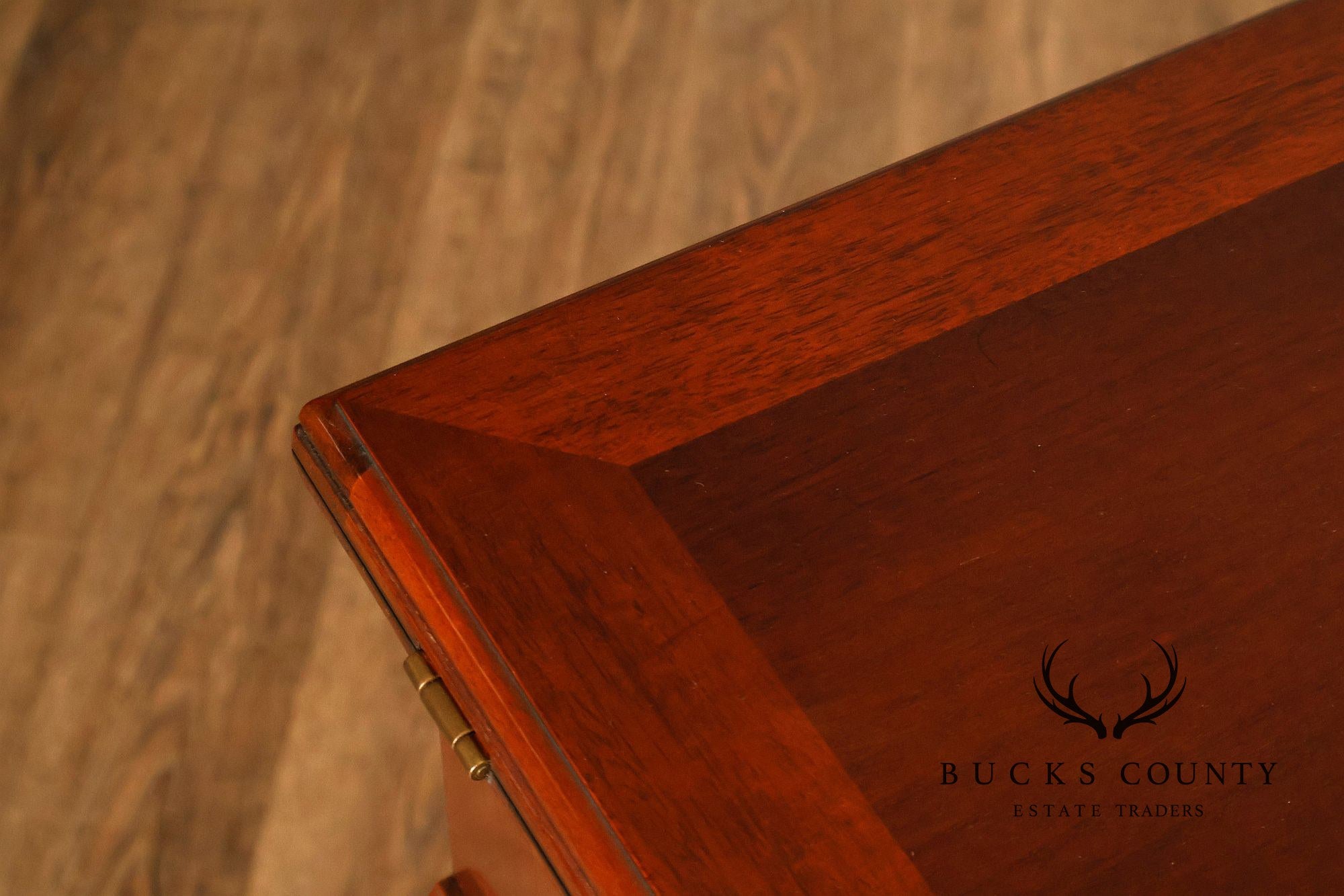 Stickley Traditional Mahogany Flip-Top Server Cabinet