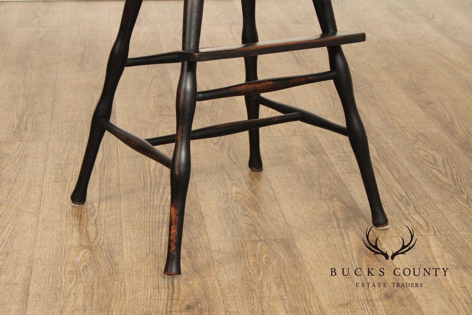 Antique Sack-Back Windsor Child's High Chair