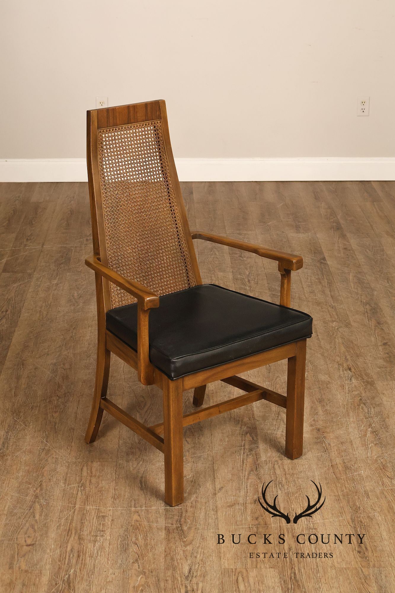 Young Manufacturing Mid Century Modern Set of Six Dining Chairs