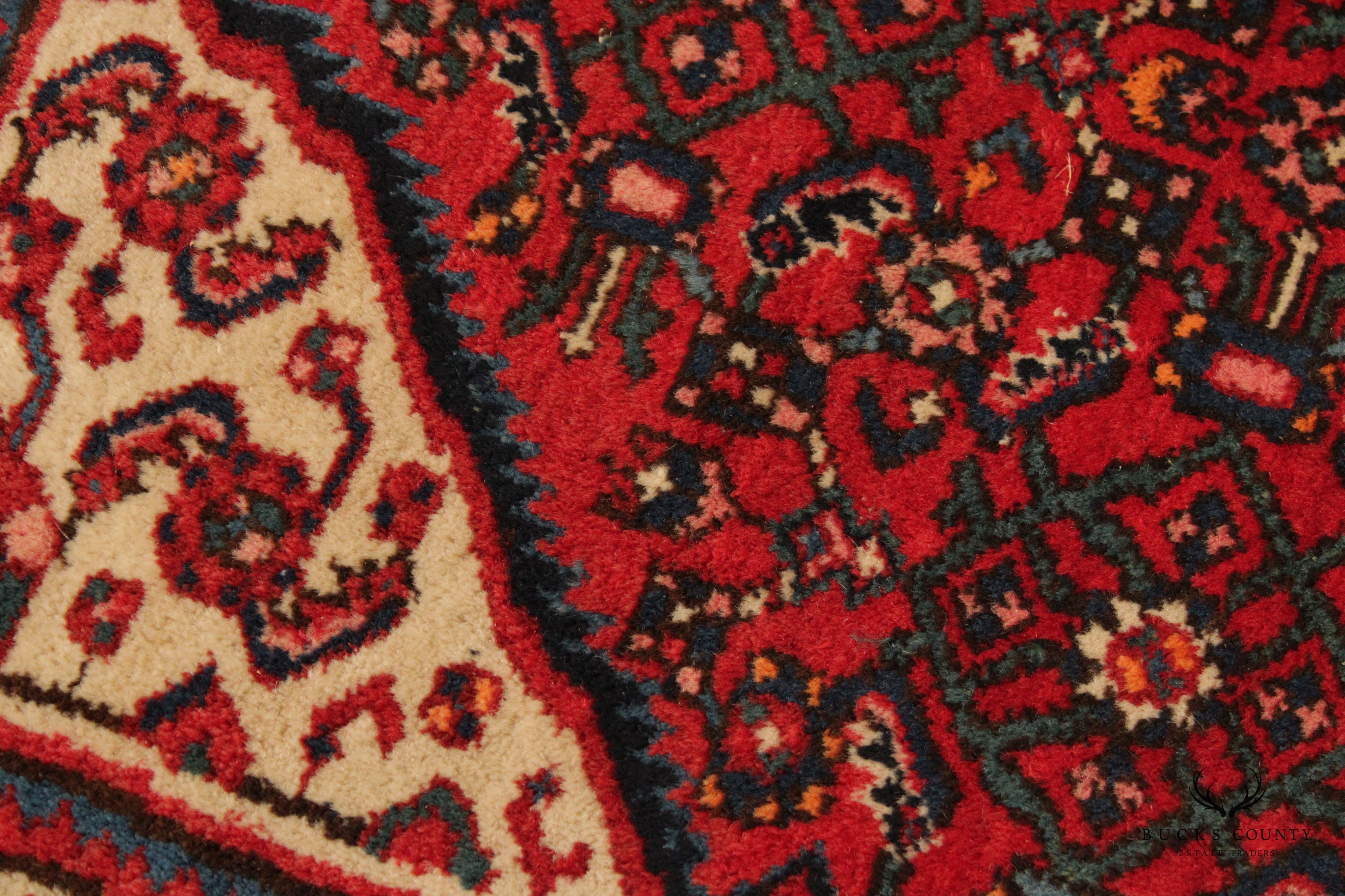 Persian Kashan Area Rug, 5' x 3'