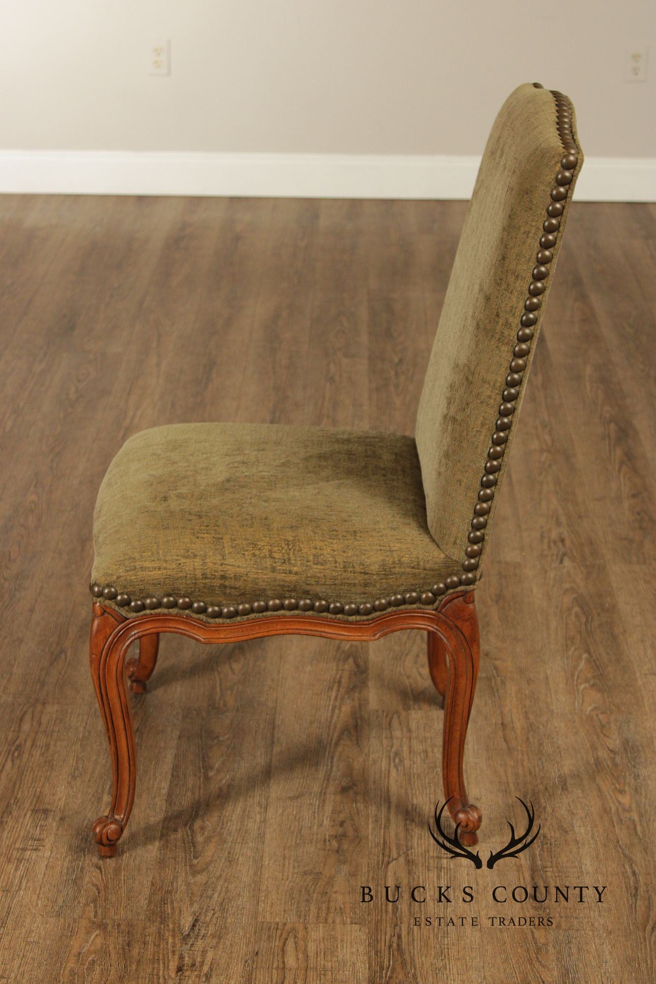 Louis XV Style Set of Ten Dining Side Chairs