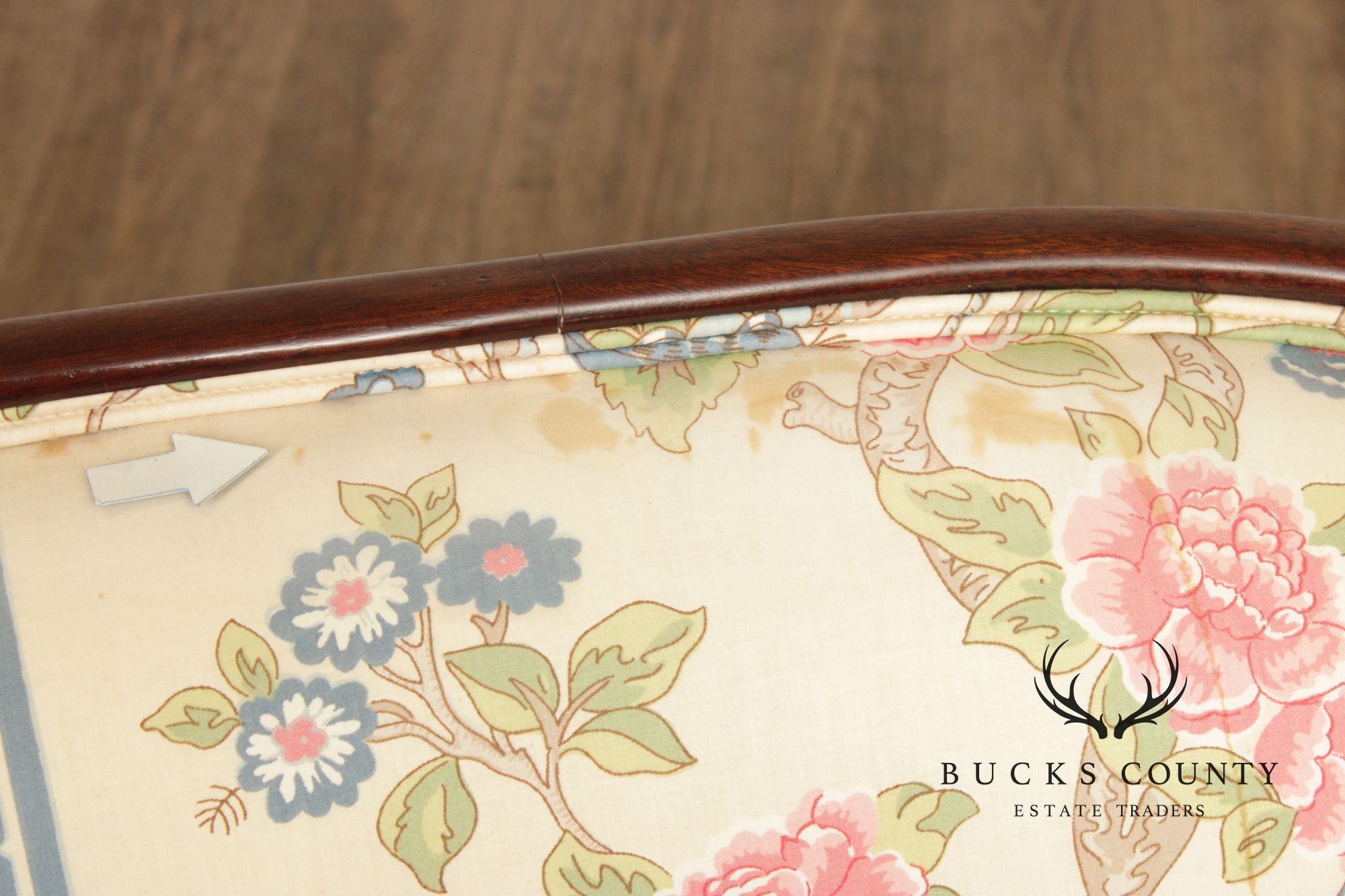 Hickory Chair Federal Style Mahogany Loveseat