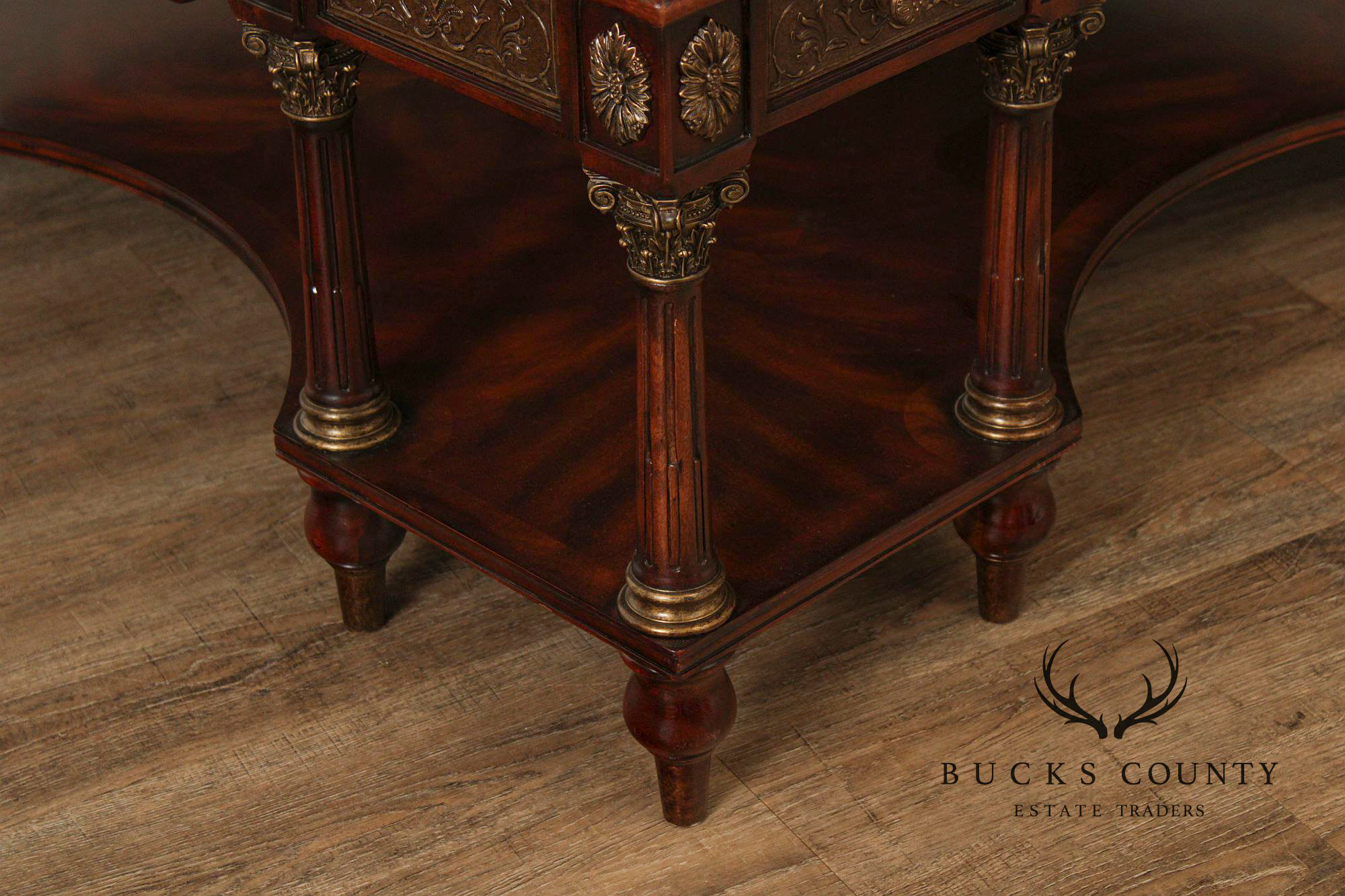 Theodore Alexander 'Classical Gathering' Mahogany Coffee Table
