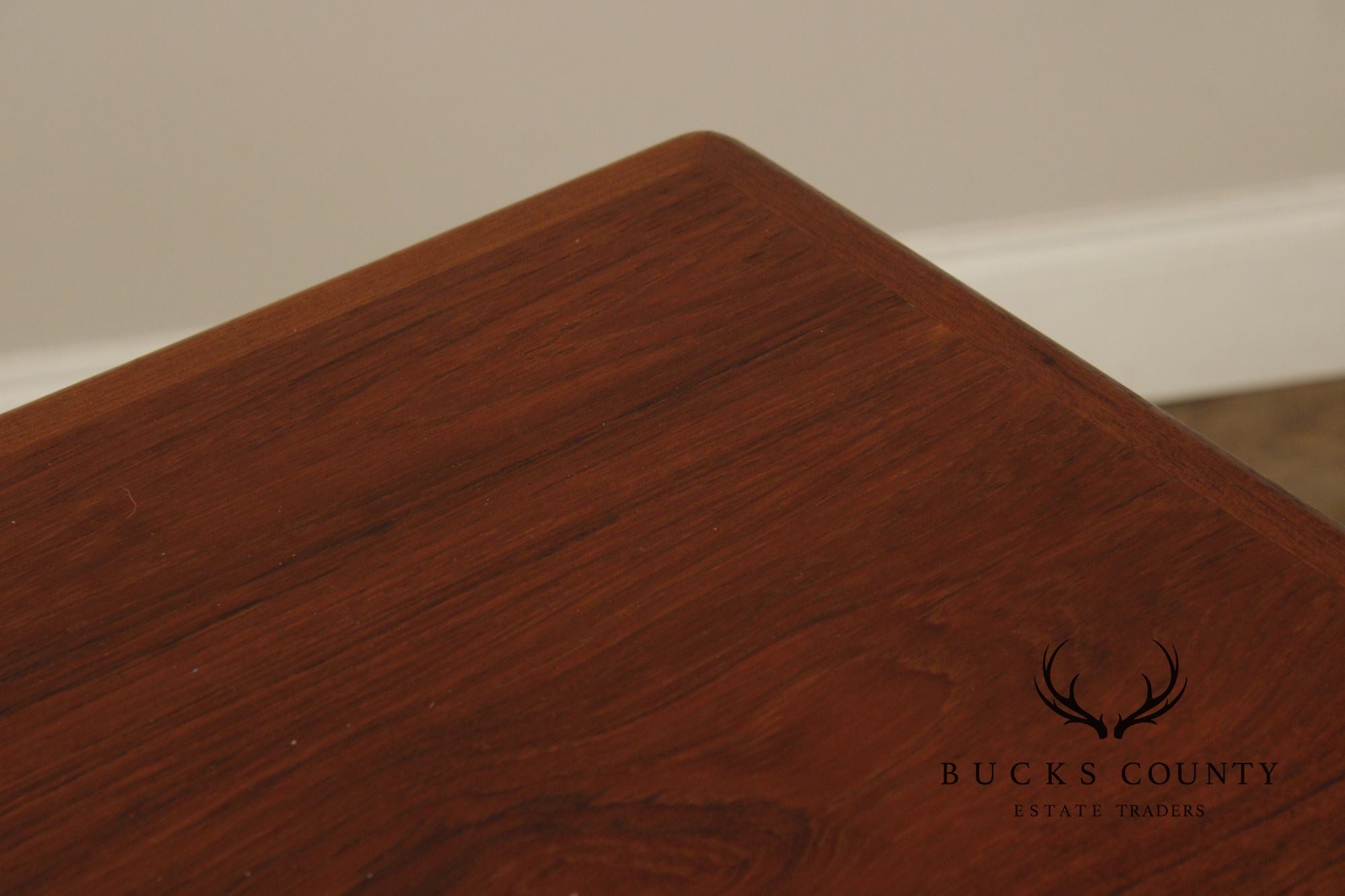 AM Mobler 1960s Danish Modern Teak Refectory Dining Table