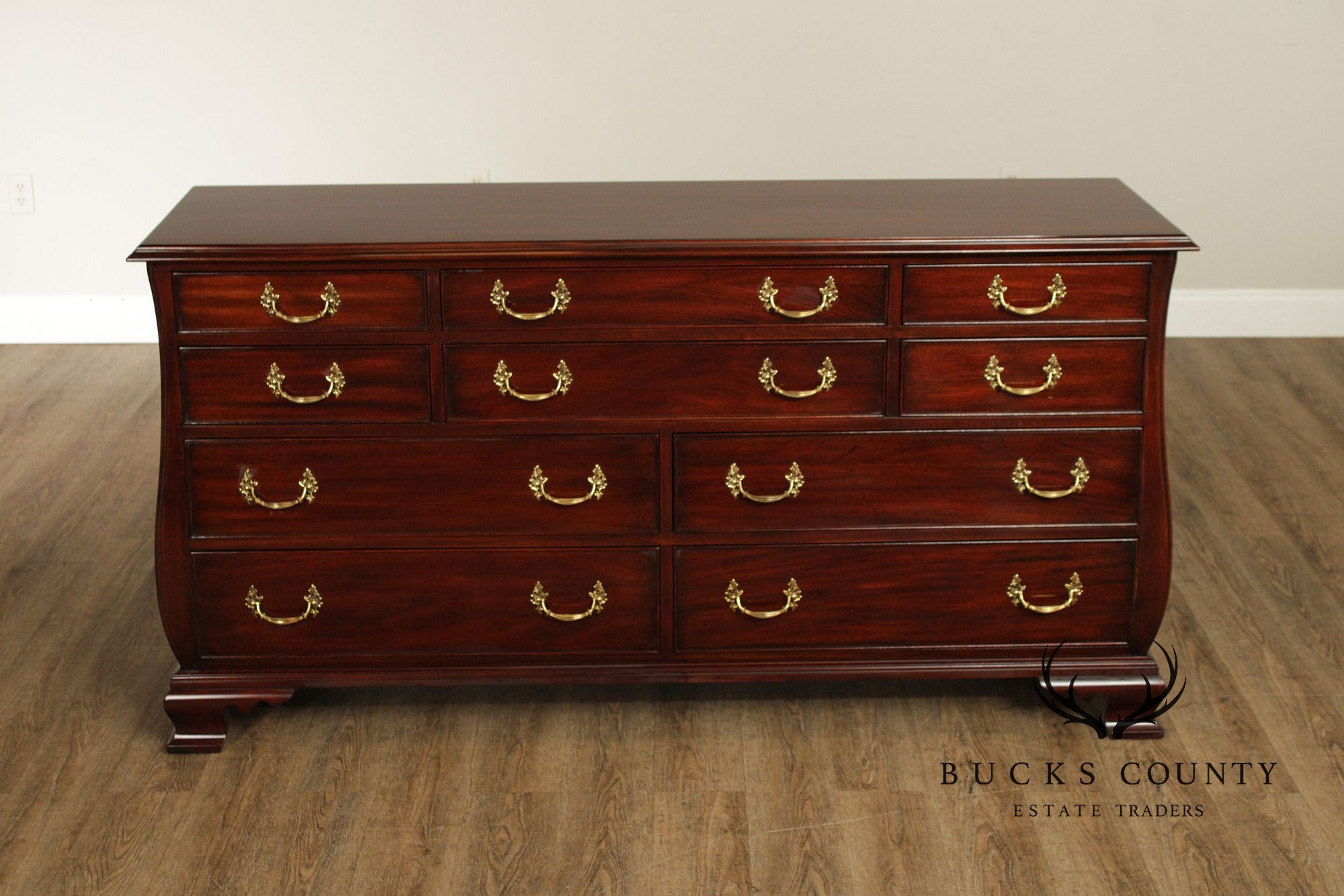 Henkel Harris Mahogany Long Dresser