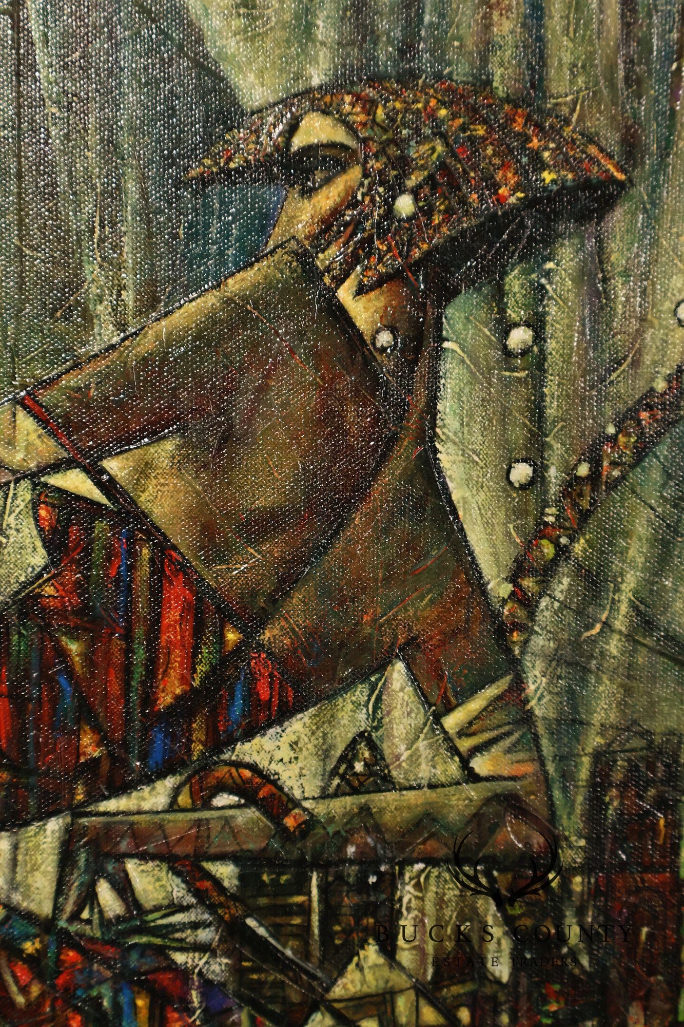 Andrei Protsouk Hand-Embellished Print, 'London Time'