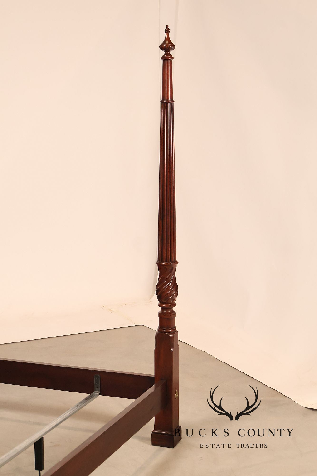 Henkel Harris King Mahogany Poster Bed