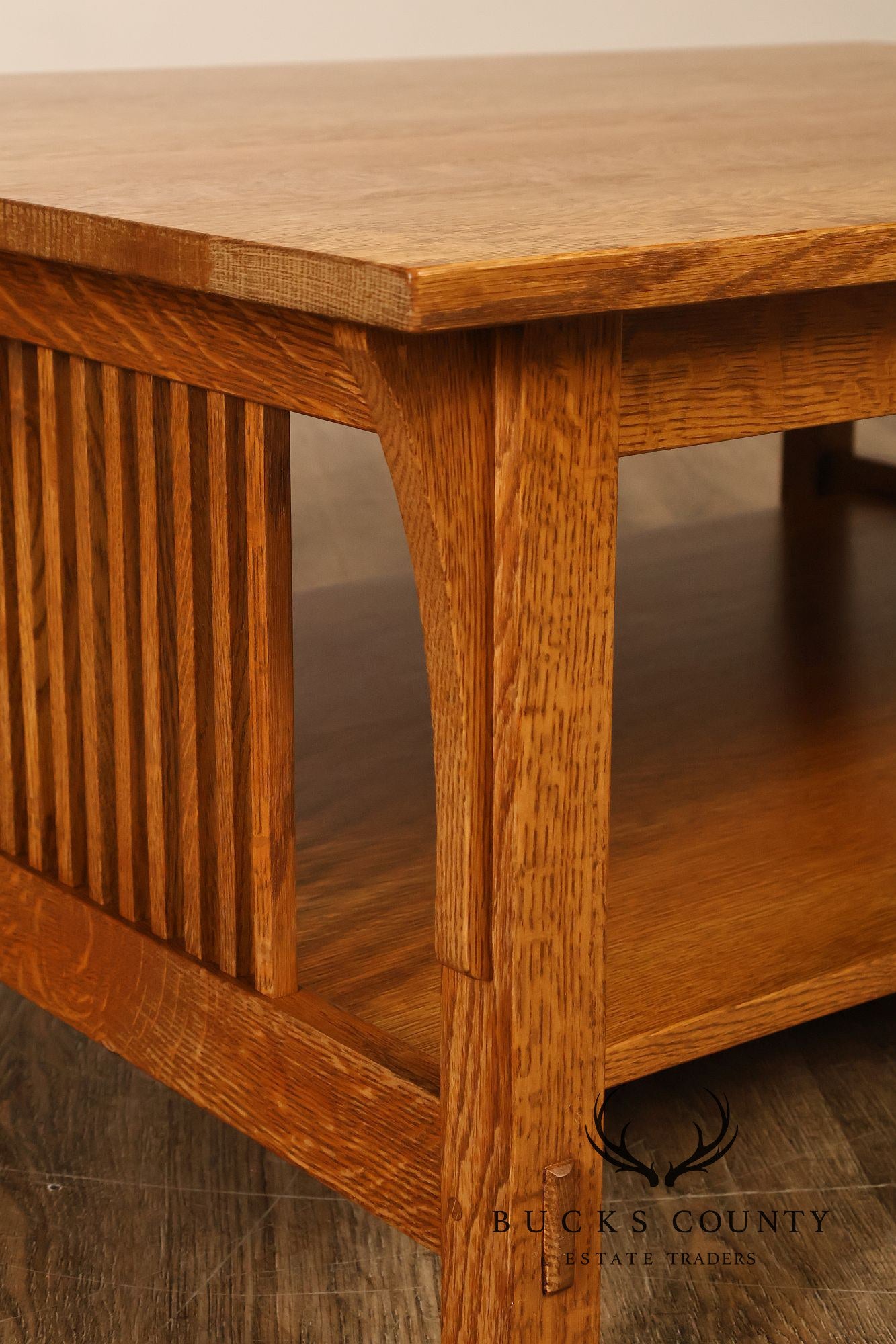 Stickley Mission Collection Oak Cocktail Table