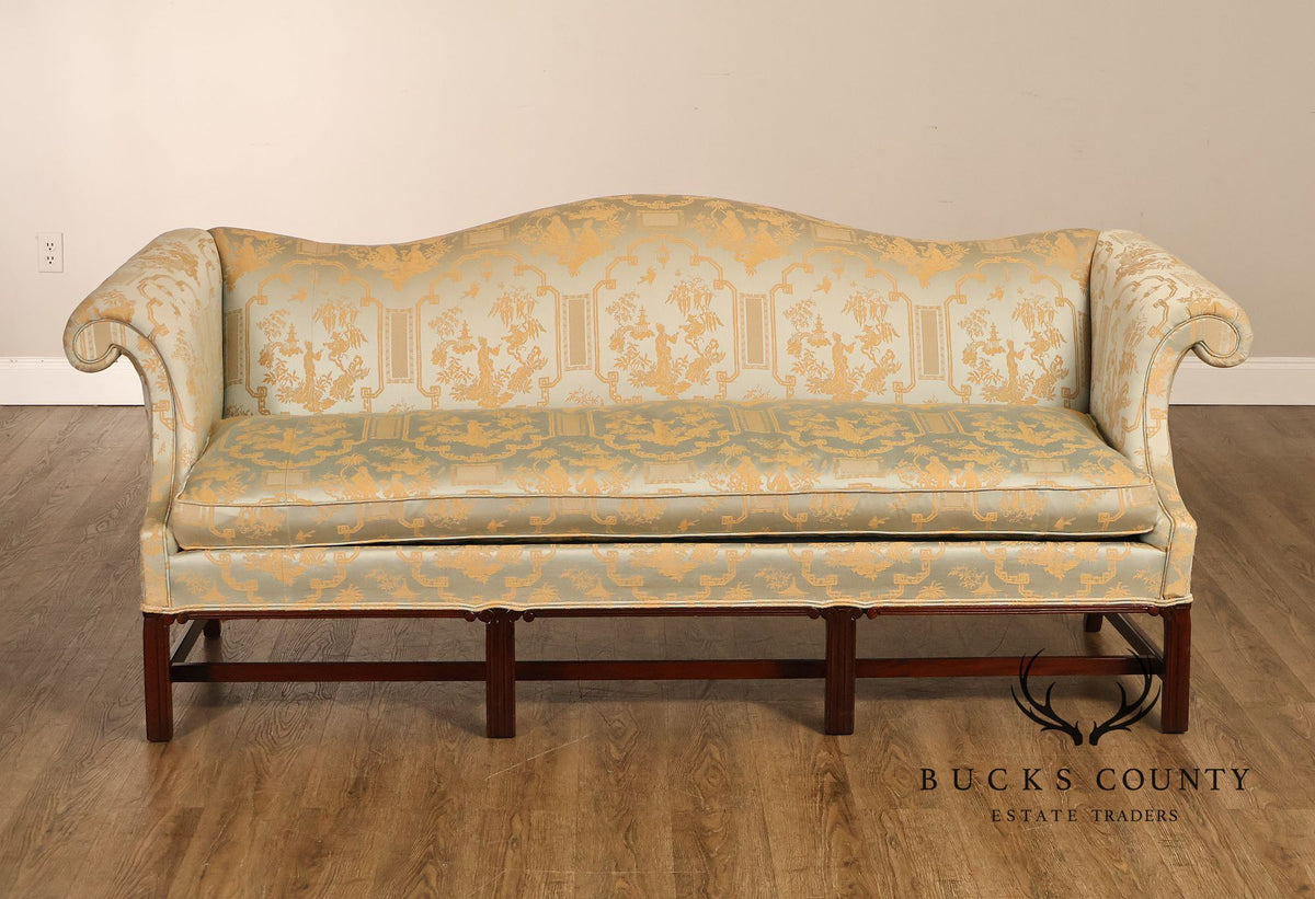 Hickory Chair Chippendale Style Mahogany Sofa