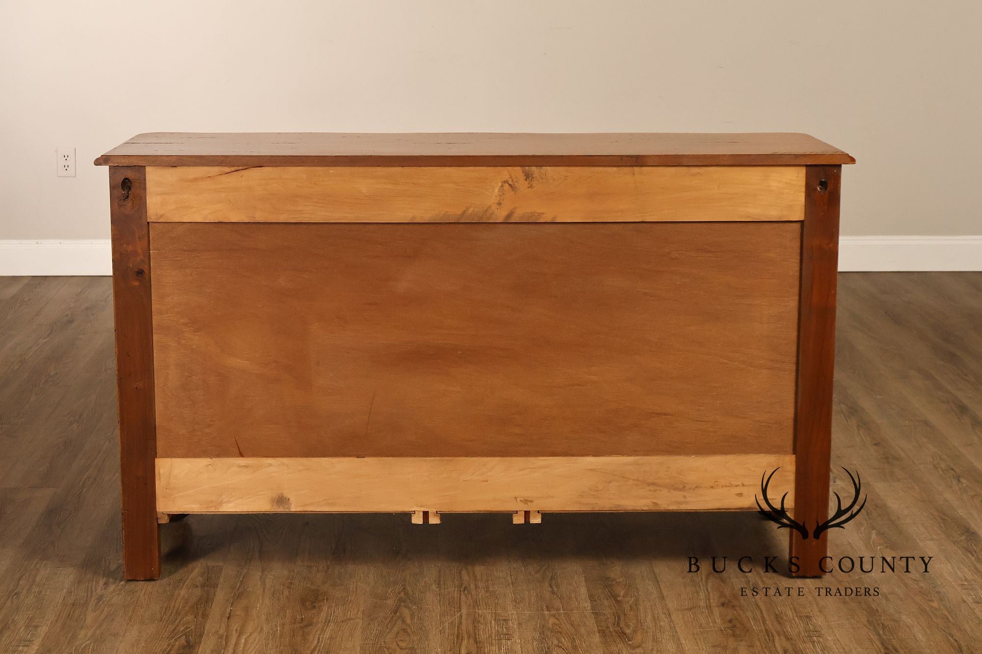 Don Ruseau Custom Continental Style Walnut Chest Of Drawers