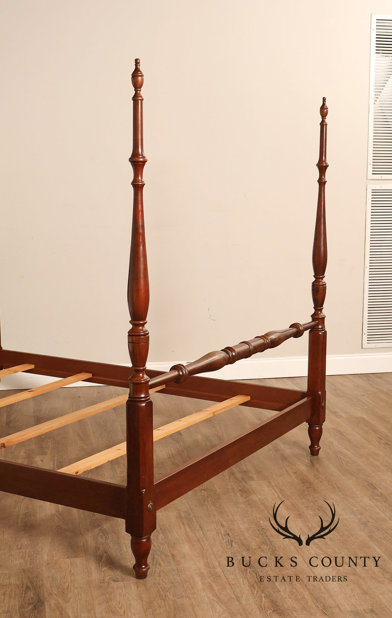 Pennsylvania House Traditional Queen Size Cherry Four Poster Bed